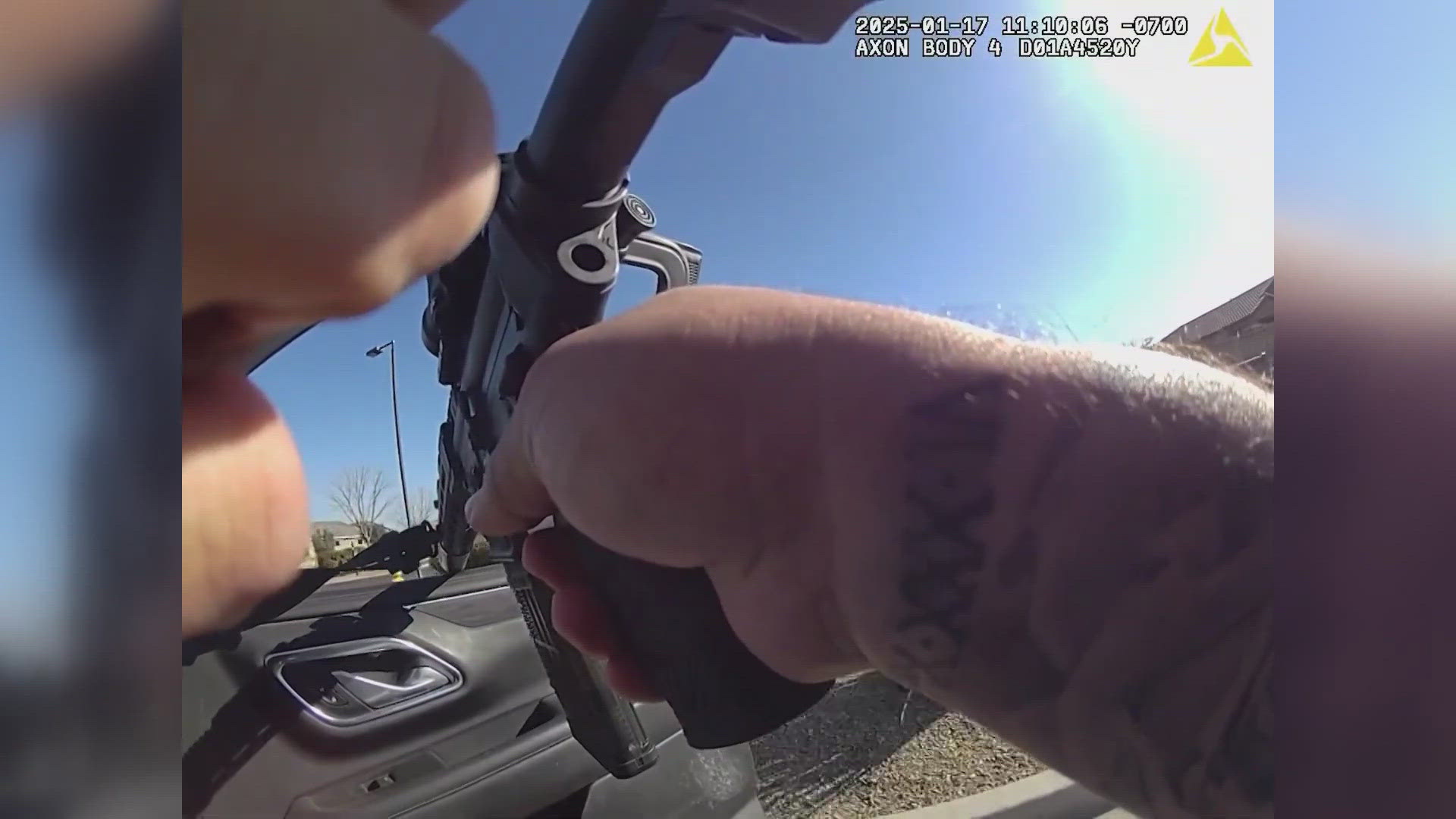 The lawsuit says that 45-year-old Christopher Phillips was running away from the Phoenix Police officer who shot him in the back.