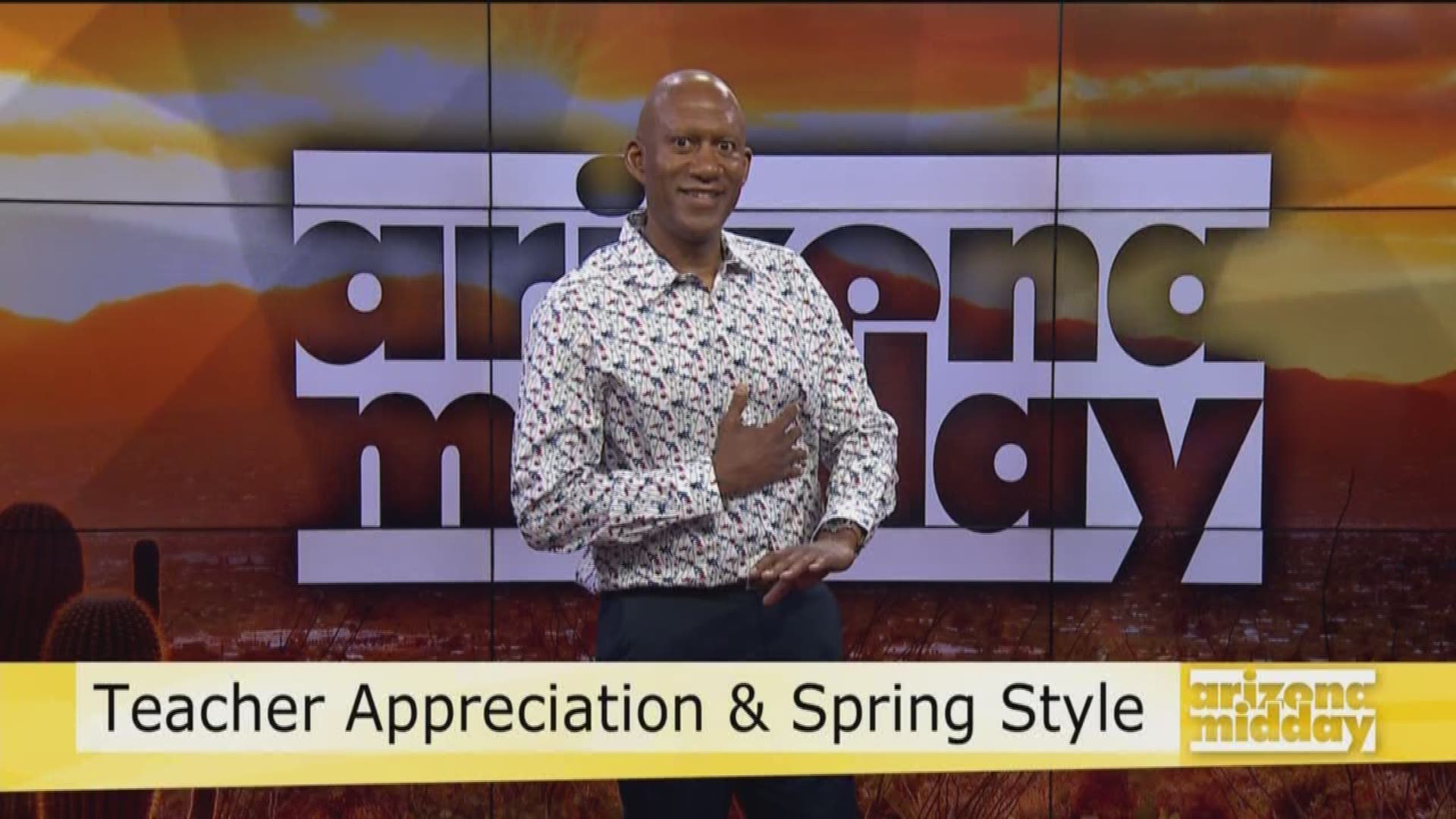 Danielle Nelson With Phoenix Premium Outlets is showing us the latest spring styles in honor of teacher appreciation week