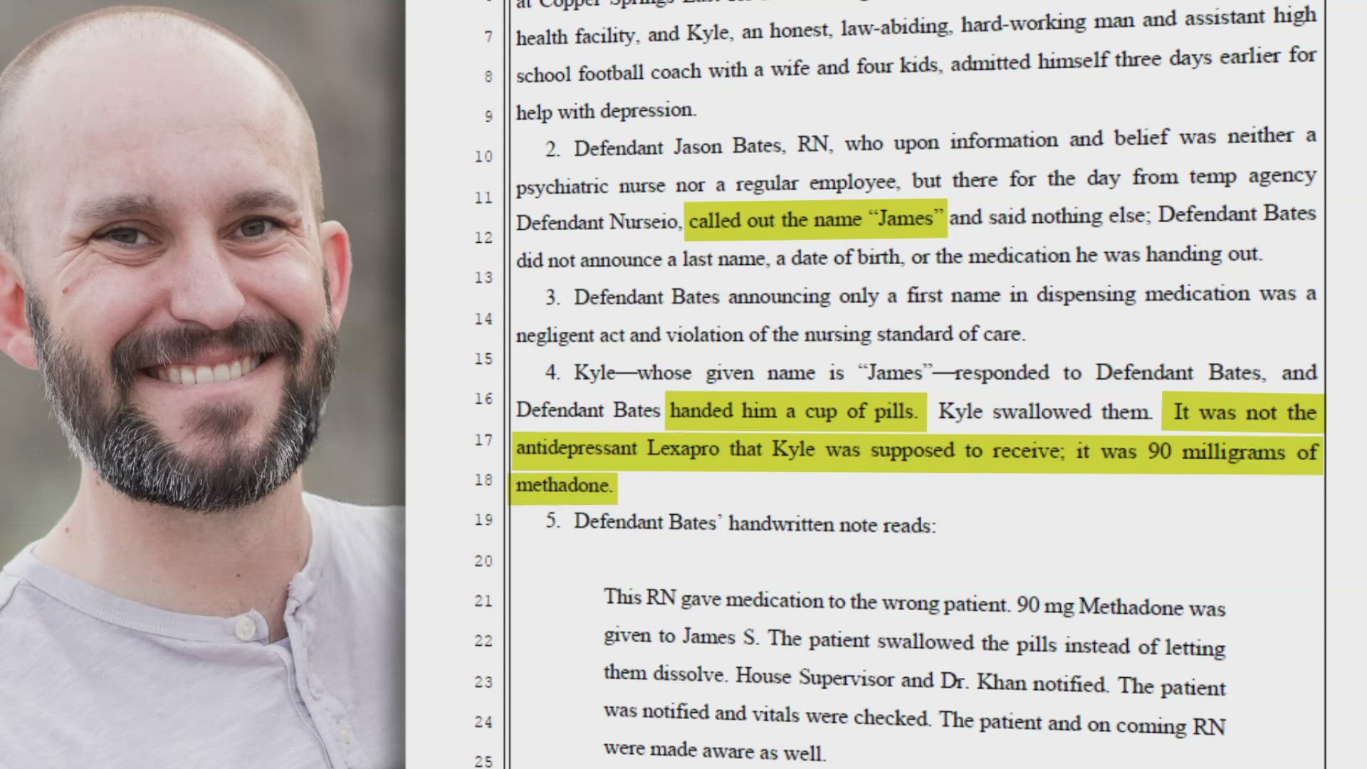 A lawsuit accuses a Valley mental health facility of giving a patient who later died methadone instead of an antidepressant. 
