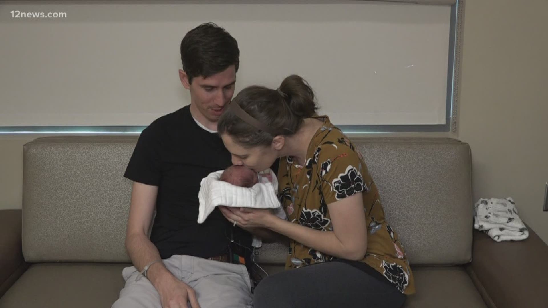 It was an extra special first Father’s Day for an East Valley dad, who got to take his baby girl home from the hospital for the very first time.