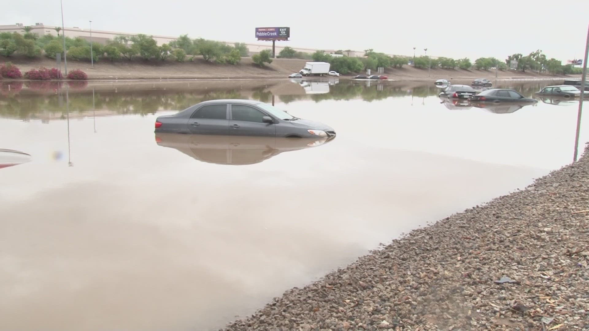 On Sept. 8, 2014, Sky Harbor Airport got nearly three and a half inches of rainfall.