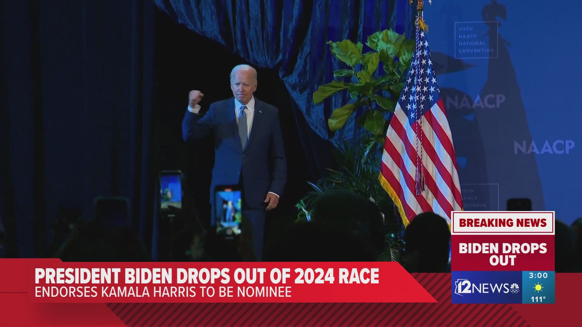 Biden's announcement comes just a few months away from the presidential election in November.