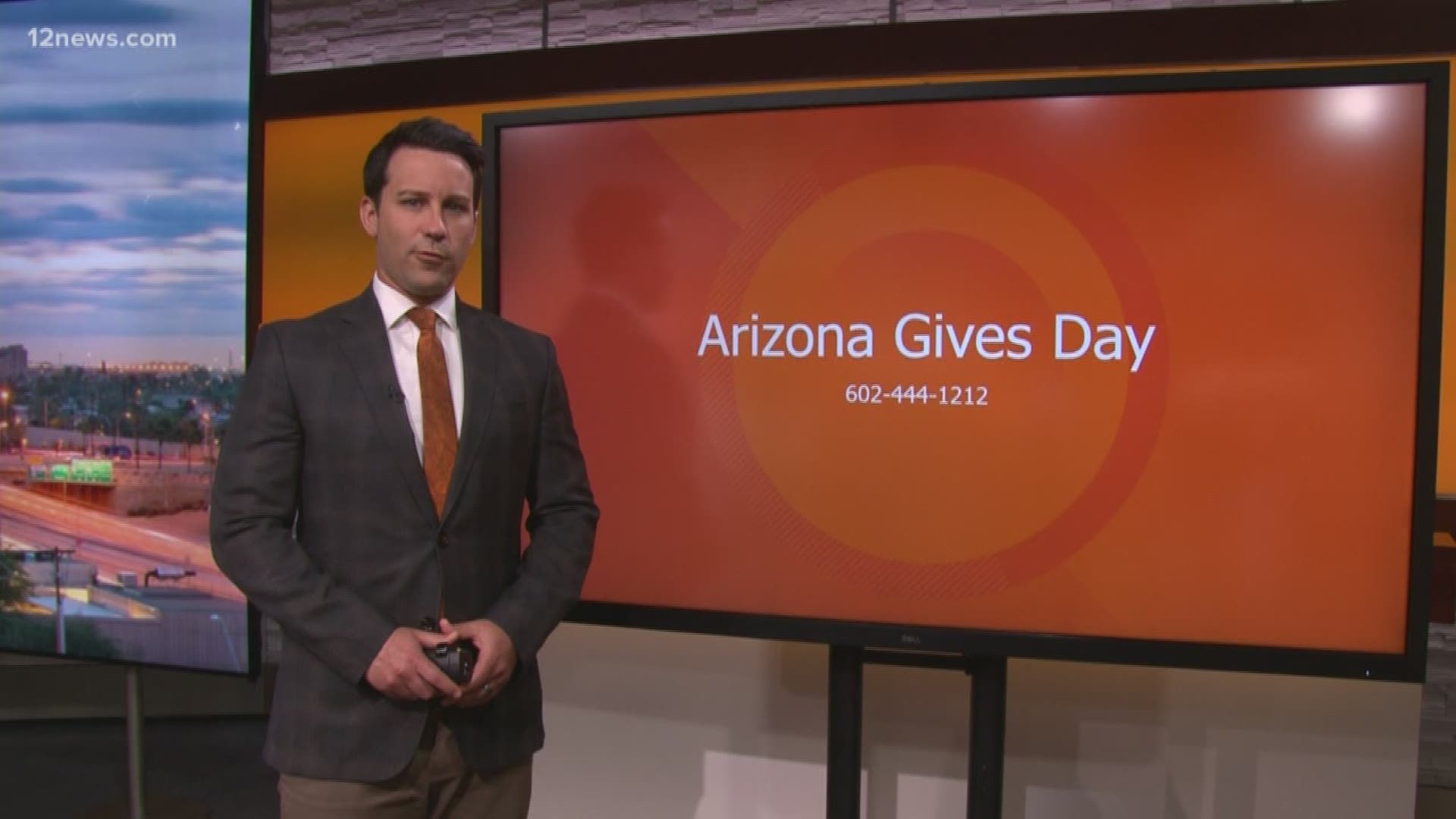 How are you giving back your community on #ArizonaGivesDay? Team 12's Ryan Cody is reading your answers.
