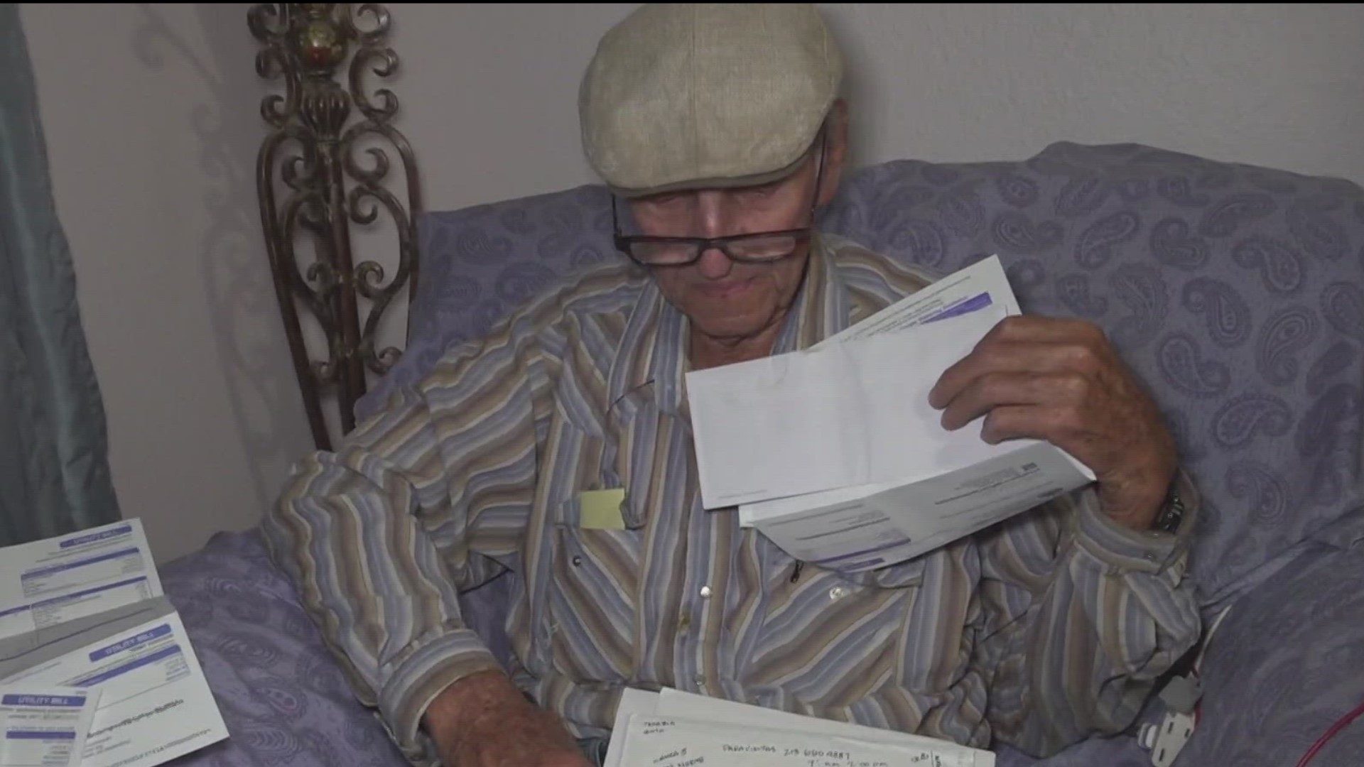 An elderly Goodyear couple couldn't believe it when they got a water bill for $1,600.