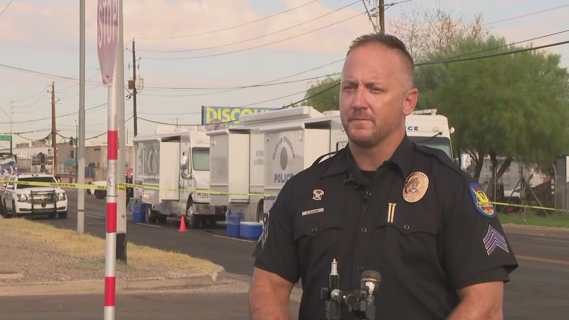 Phoenix police give update on a shooting in west Phoenix that left one person dead and involved police.