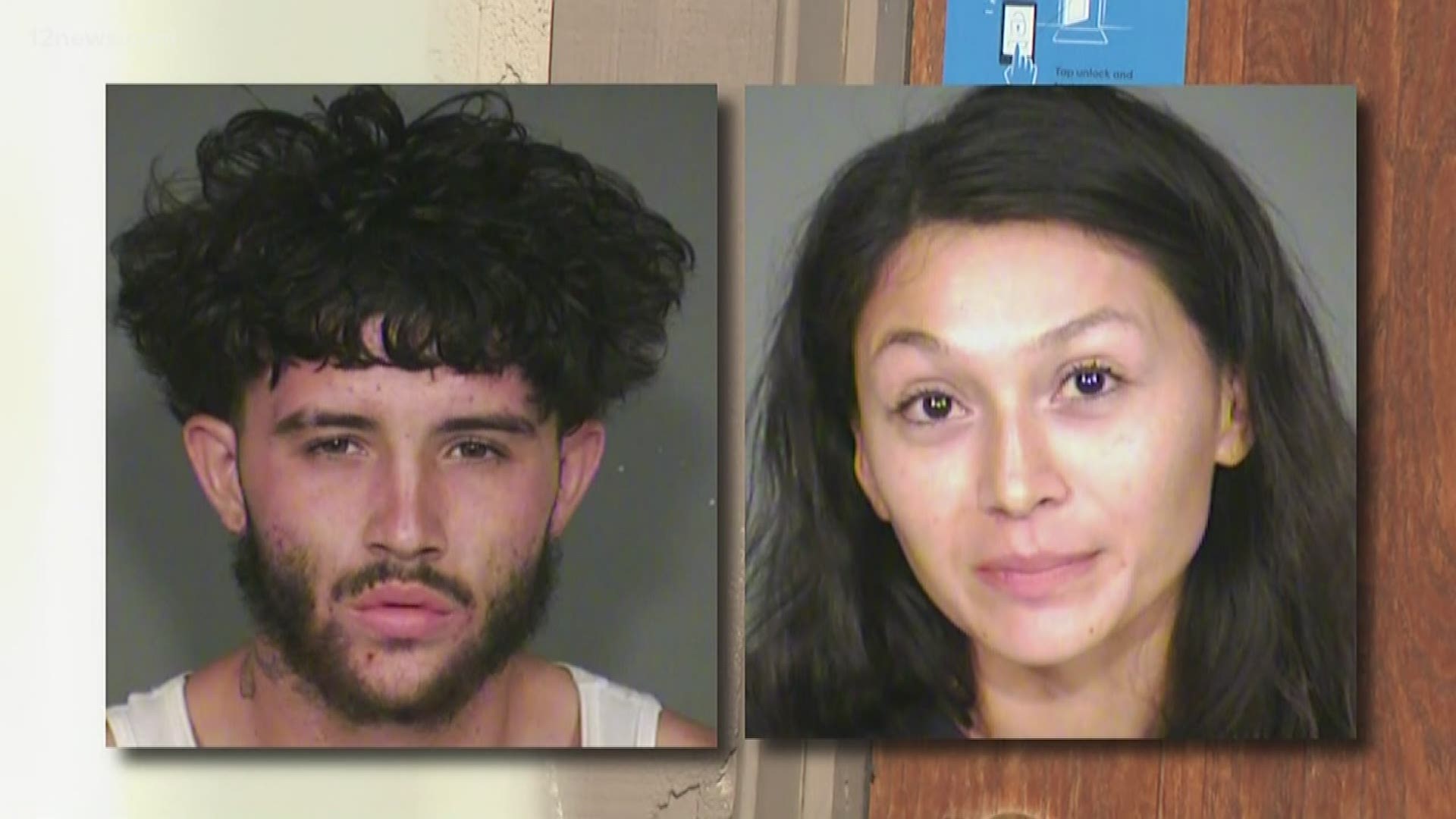 29-year-old Gary Linn and 26-year-old Adriana Gamboa and their kids were found squatting in a home in Chandler by someone interested in looking at that home. It's unclear if the couple disabled the security system of the home themselves. The couple's kids have been placed in CPS custody.