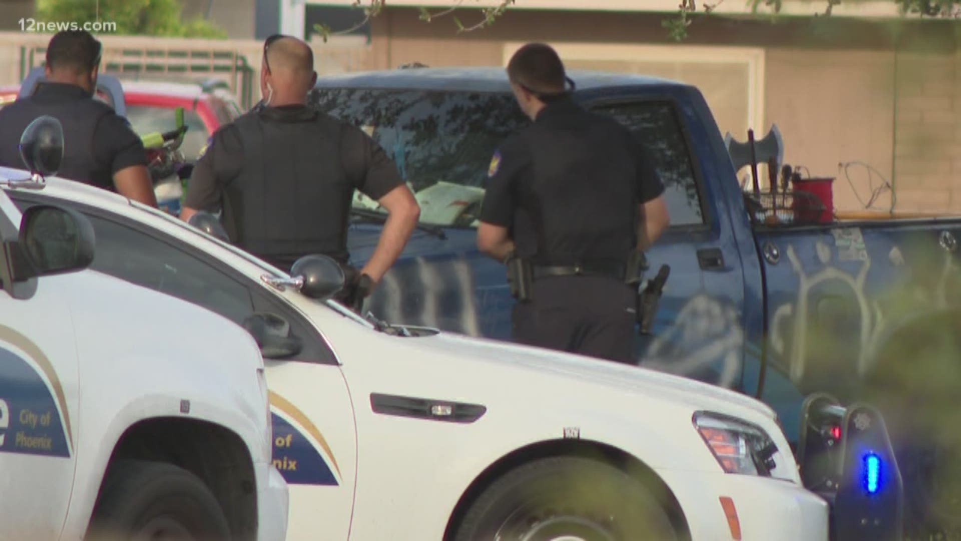 A man became unresponsive after being tased by police. The situation unfolded outside of Sunridge Park in Phoenix after officers say they received a call about a suspicious man.
