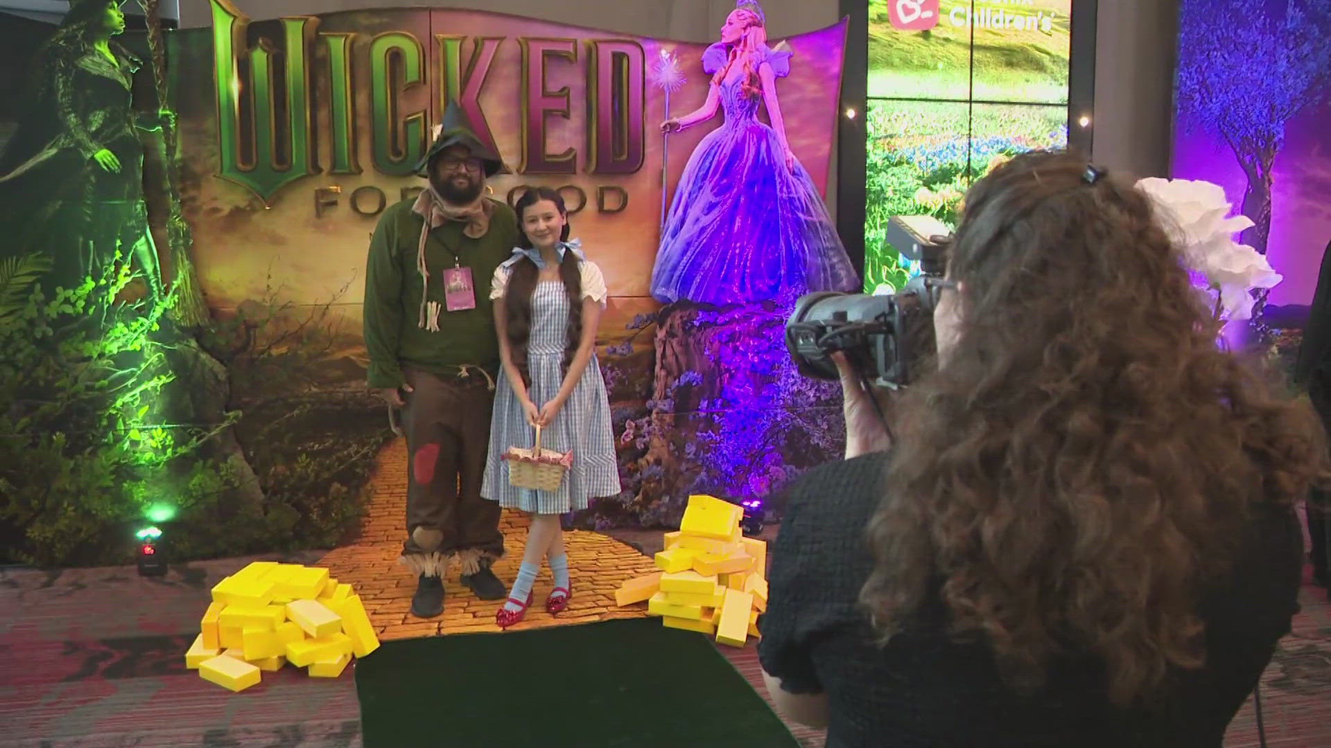 'Wicked: For Good' doesn’t hit theaters until Friday, but on Wednesday night, a group of lucky fans got an exclusive early screening, all for a good cause. 