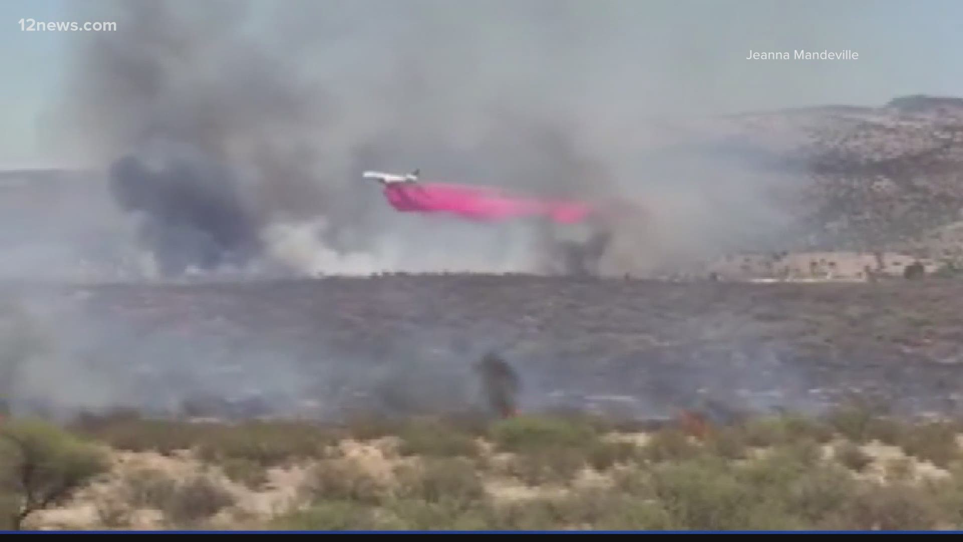 Homes threatened, evacuations ordered for Cornville Fire