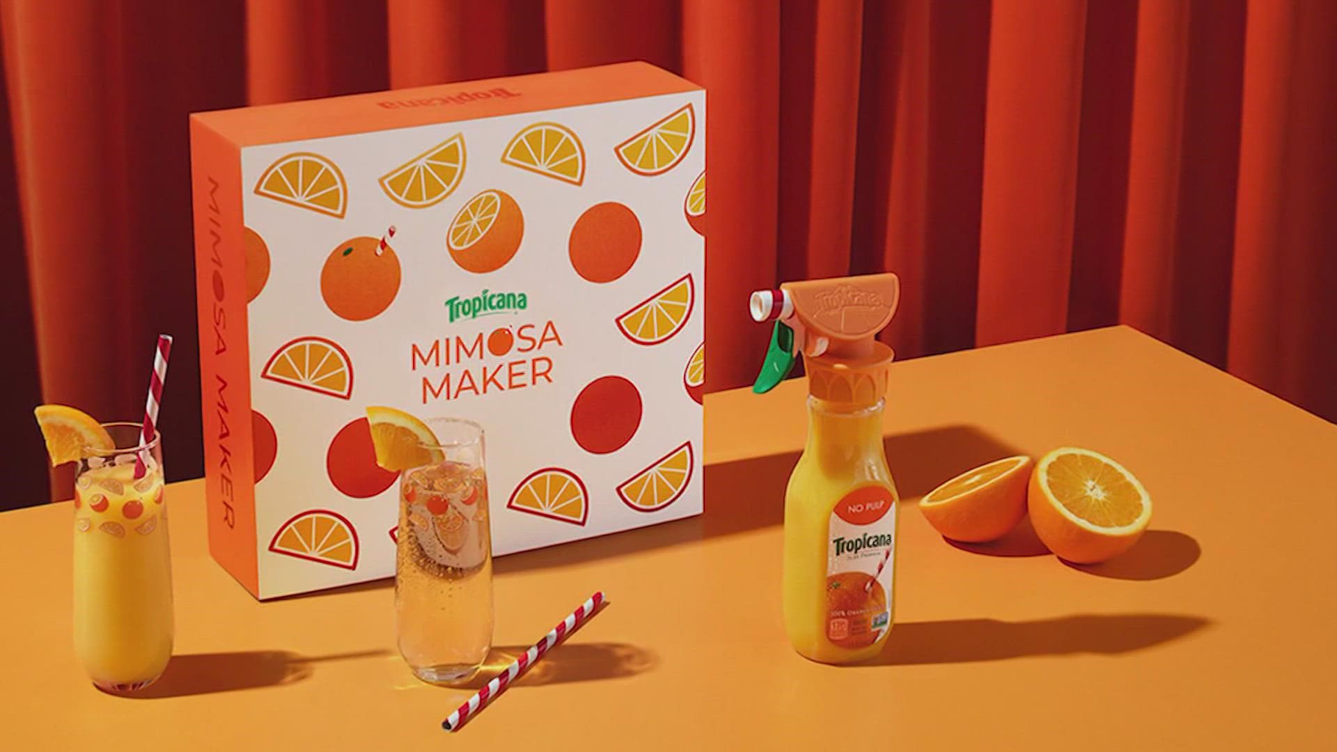 Tropicana releases limited edition 'Mimosa Maker' | 12news.com