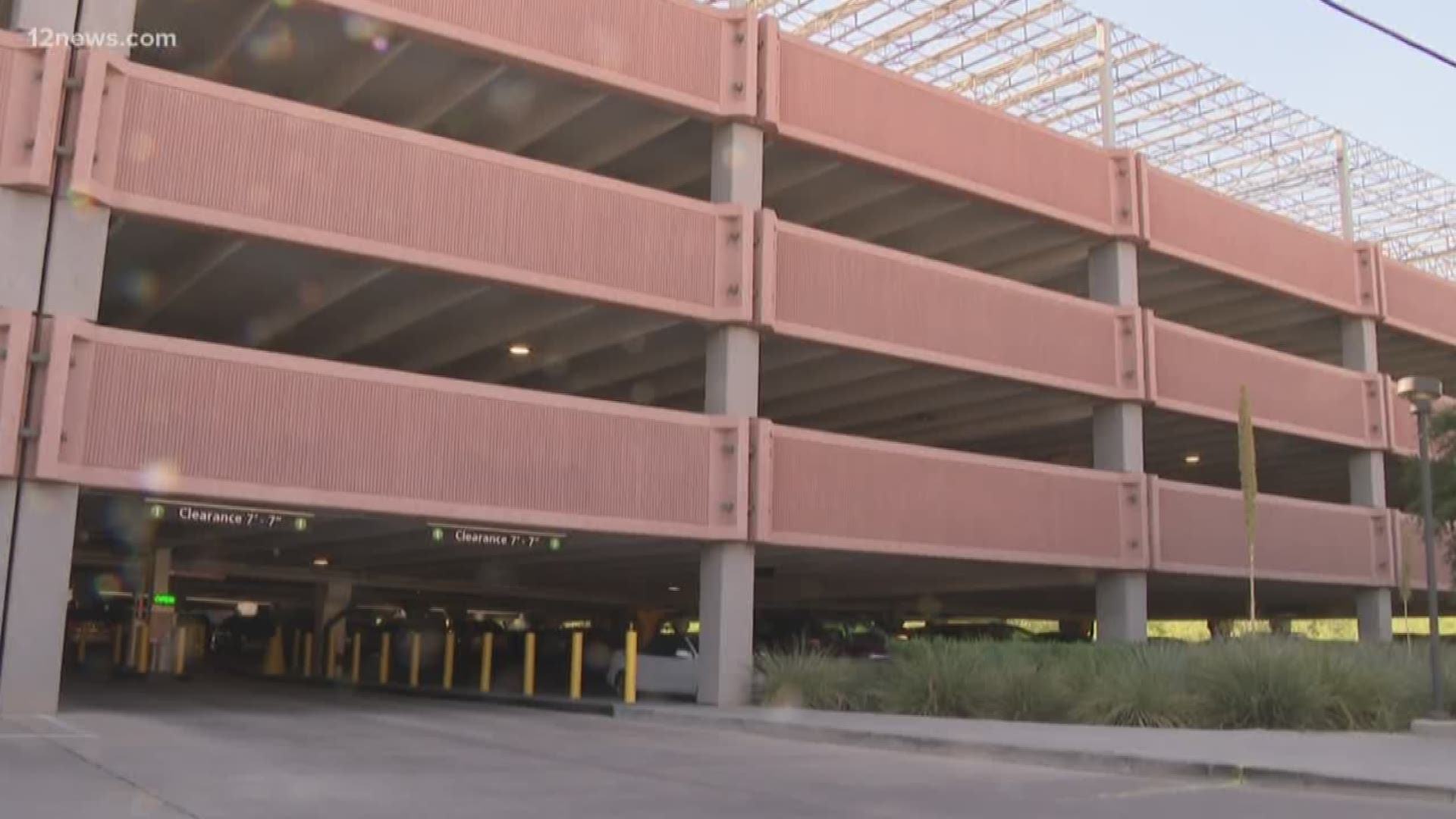 Two female students reported a man had reached around their waists and groped them while they were in the area of two ASU parking structures Friday morning.