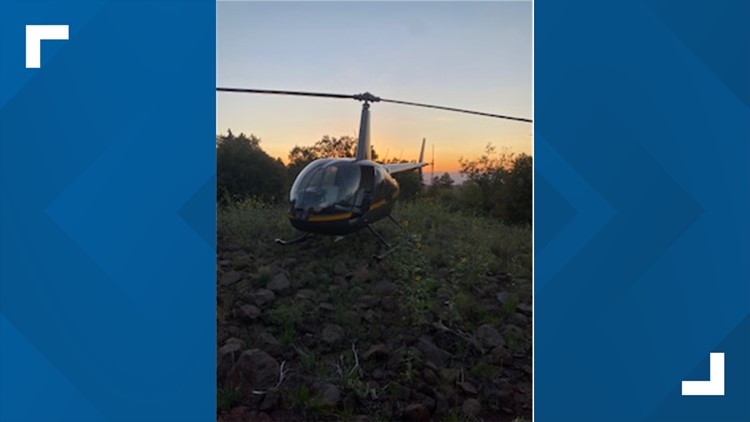 Rescue helicopter crashes, forcing distressed hikers to walk 8 miles out of Pine Mountain Wilderness