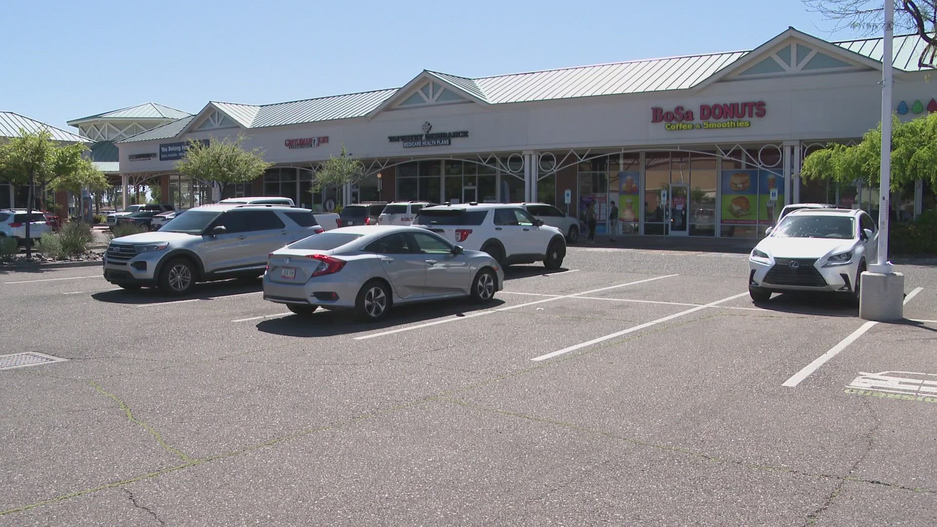 Mesa police said that a man entered the donut store and shot an employee, then a customer early Sunday morning.