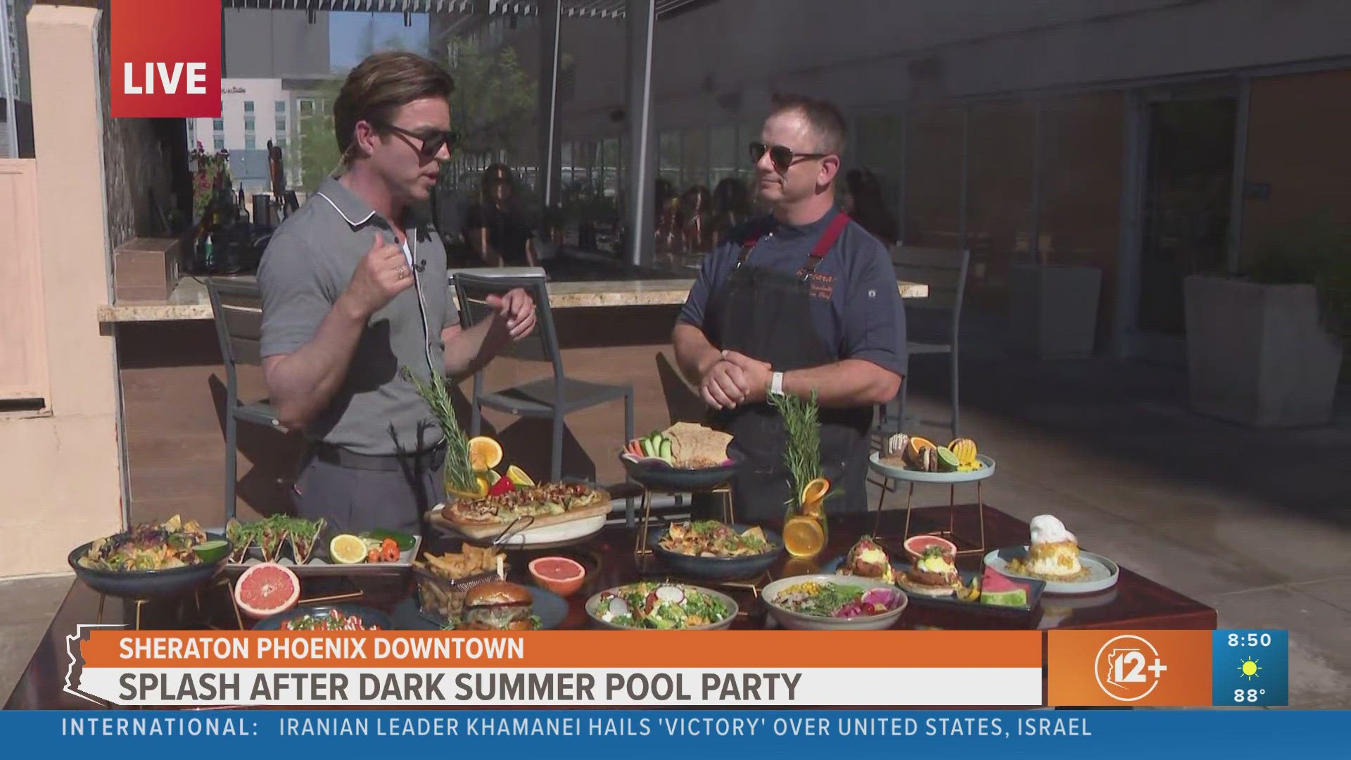 Check out the Splash After Dark summer pool party at the Sheraton Phoenix Downtown.