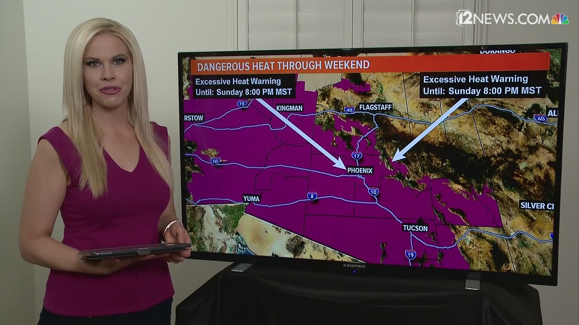 Here's the morning weather forecast for Phoenix on May 28. Krystle Henderson has the details.