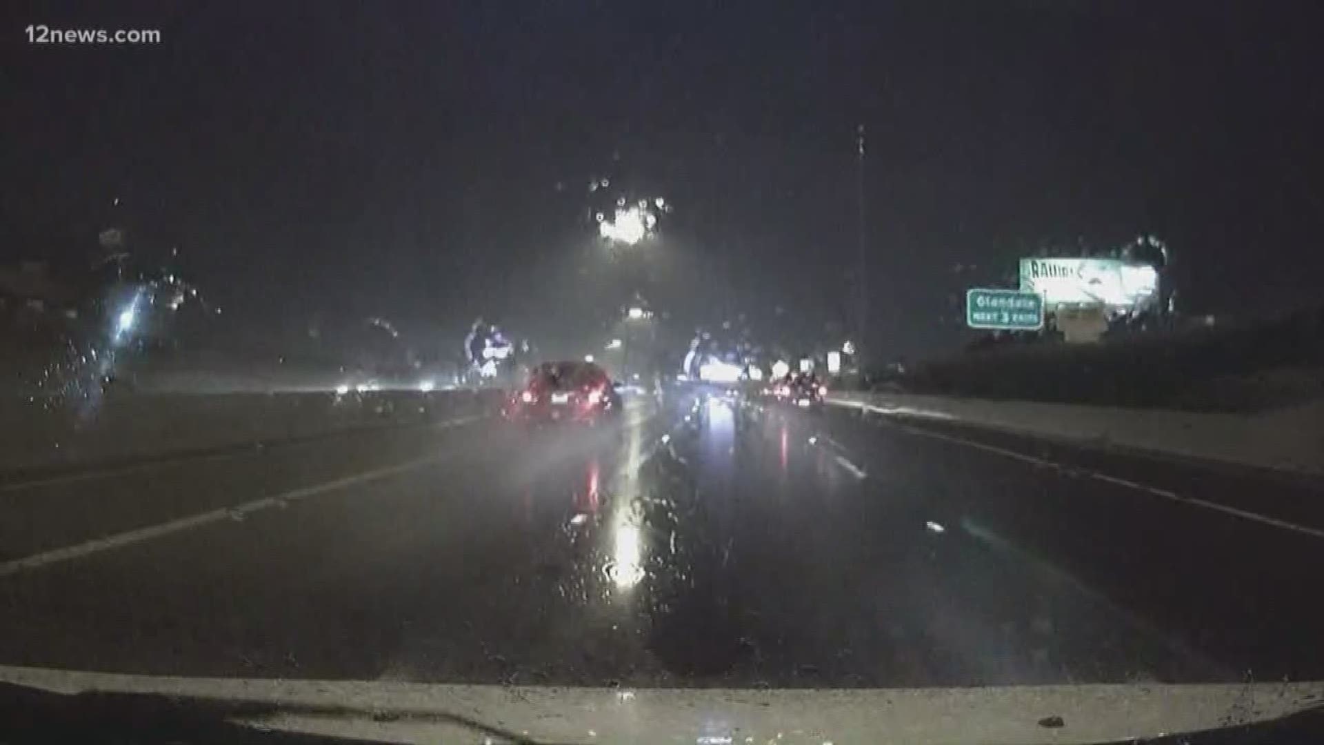 Heavy rain hits Phoenix area as measurable snow finally falls in ...