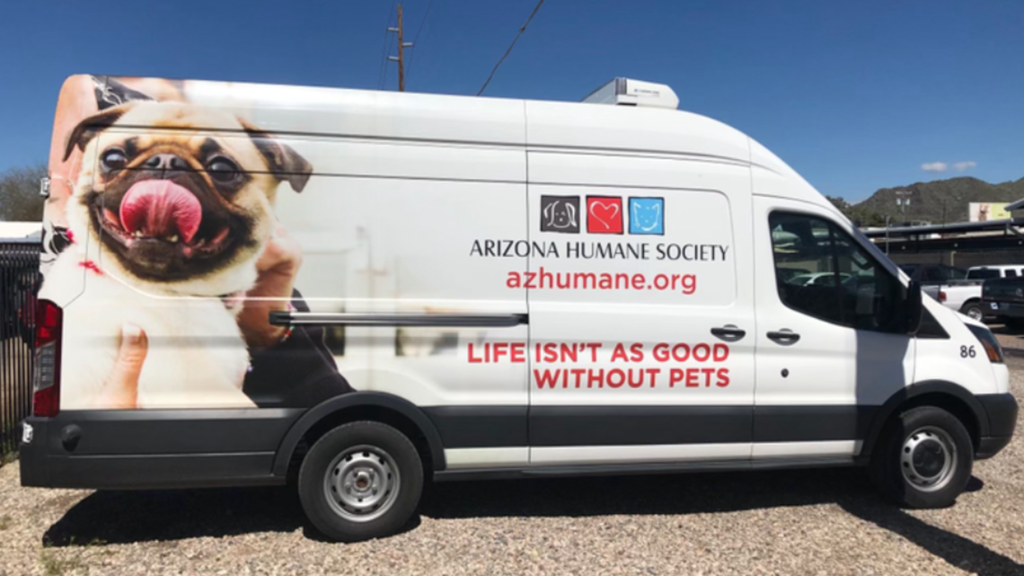 Suspect fleeing police steals van from Arizona Humane Society - Vimarsana News