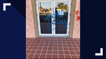Tucson Church Vandalized With Satanic Graffiti 12news Com