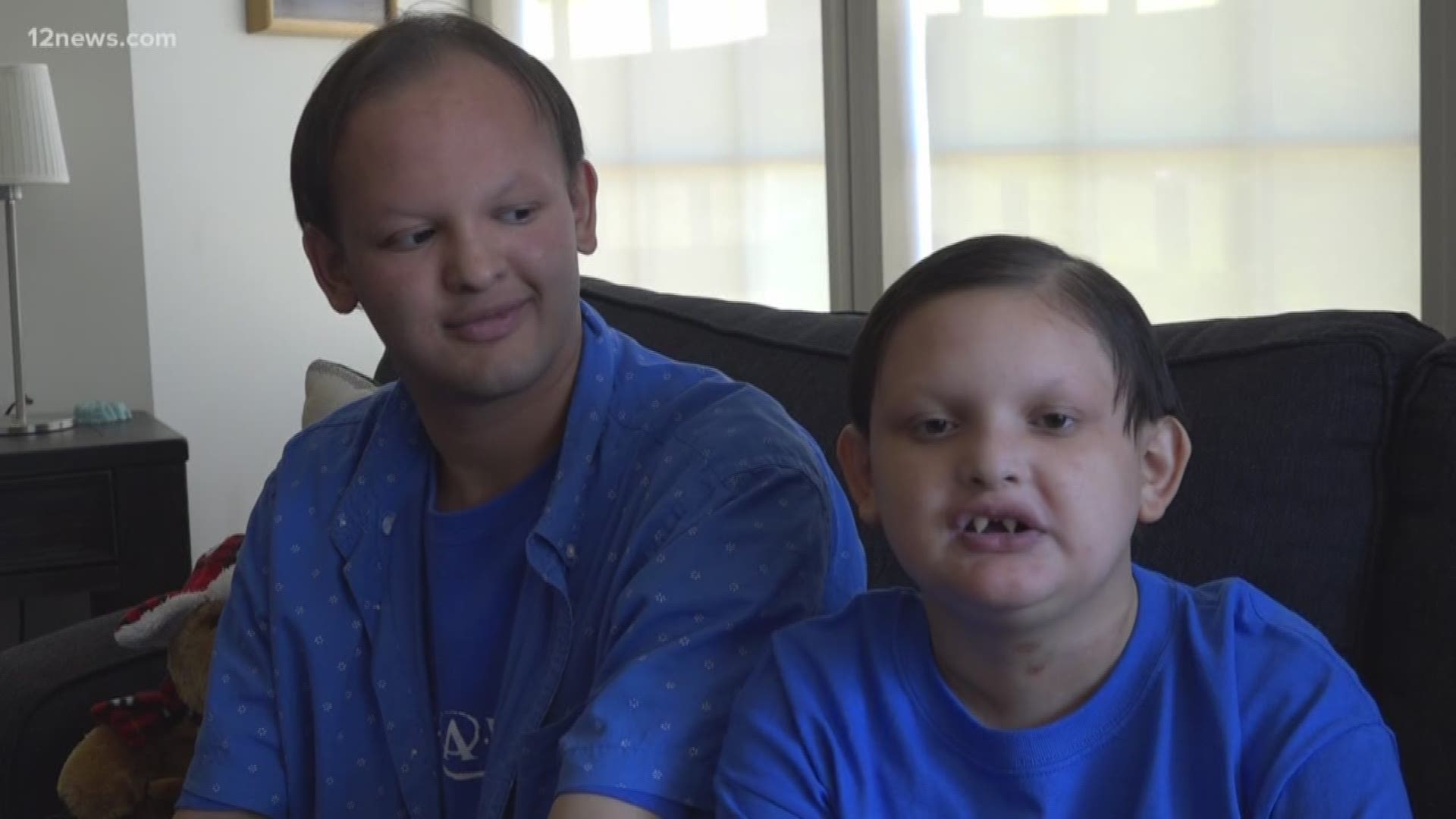 Mikey and David share a difficult and rare condition, but that hasn't stopped them from living it up.