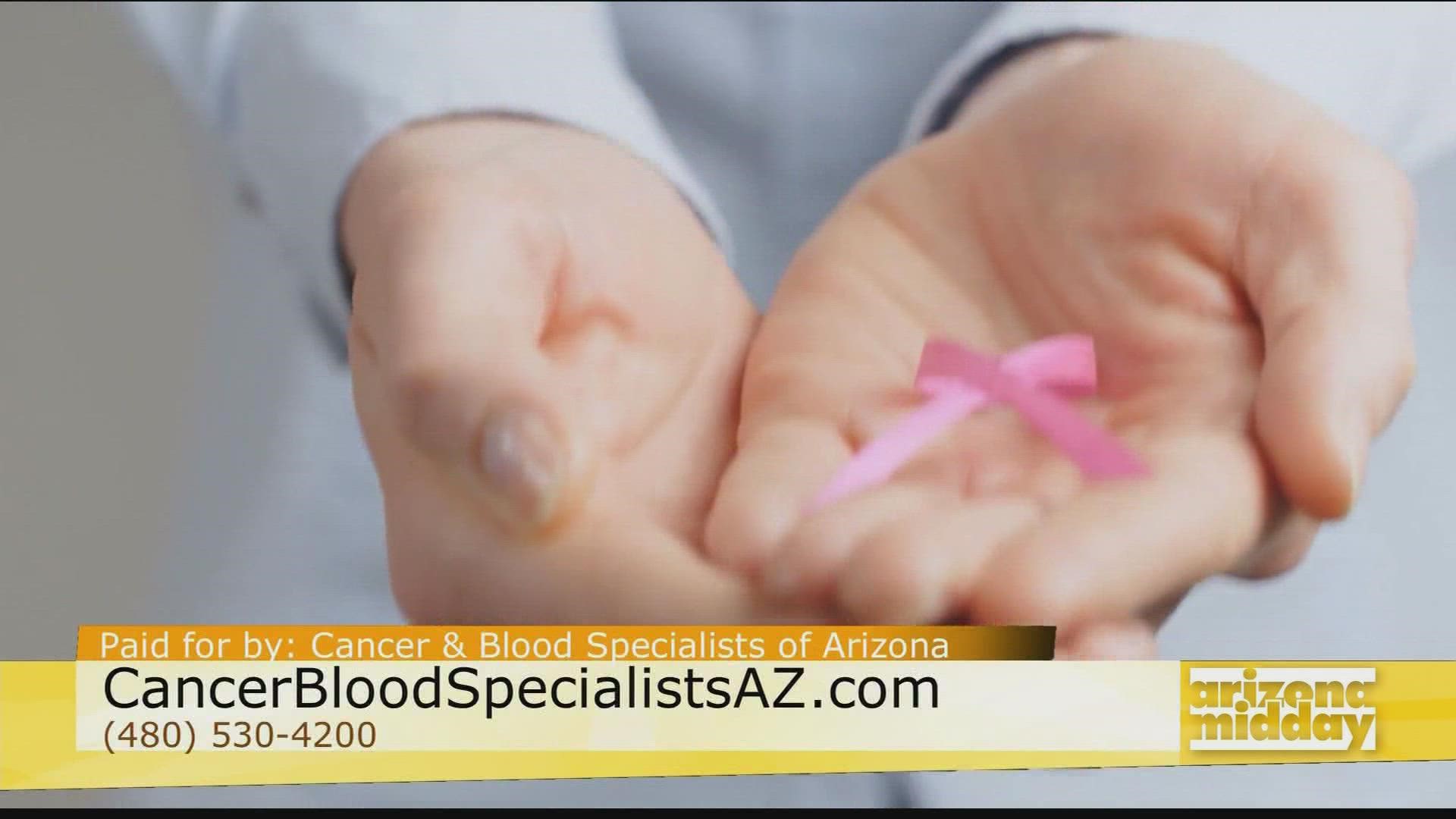 Dr. Tania Cortas shares how Cancer & Blood Specialists of Arizona can help you detect and treat breast cancer.