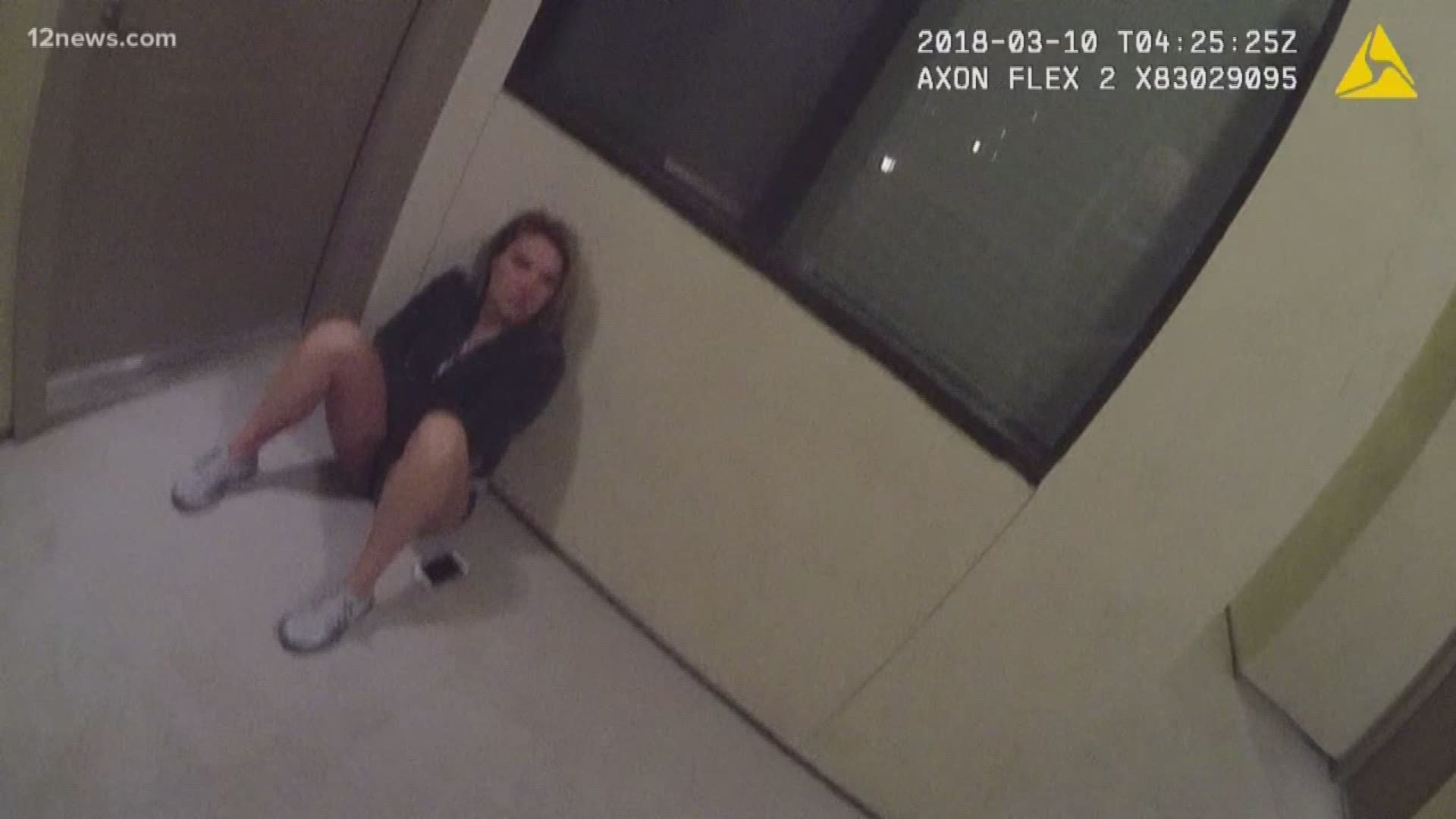 Woman sues Gilbert police after being slammed face-first onto cement during arrest 12news pic