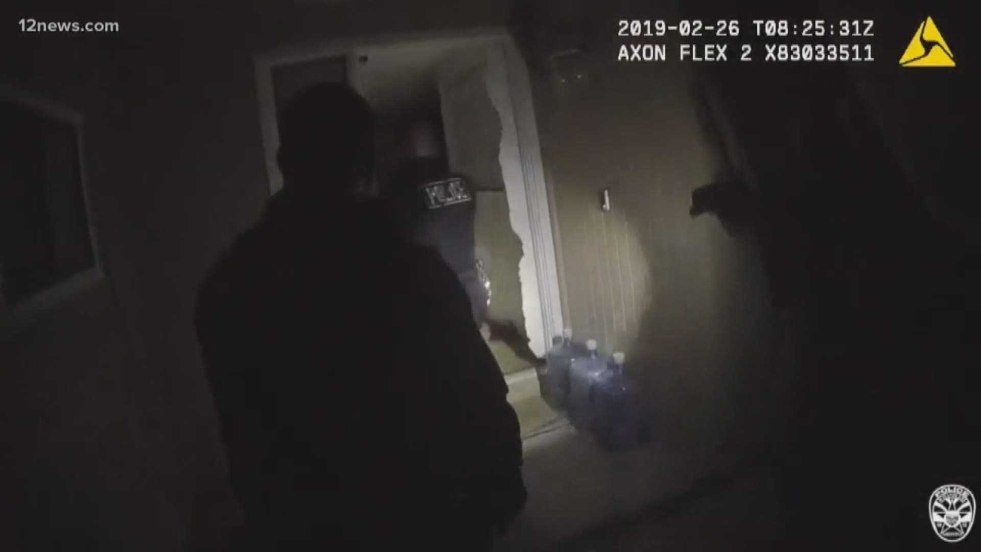 Chandler PD releases body cam video of breaking down family's door in ...