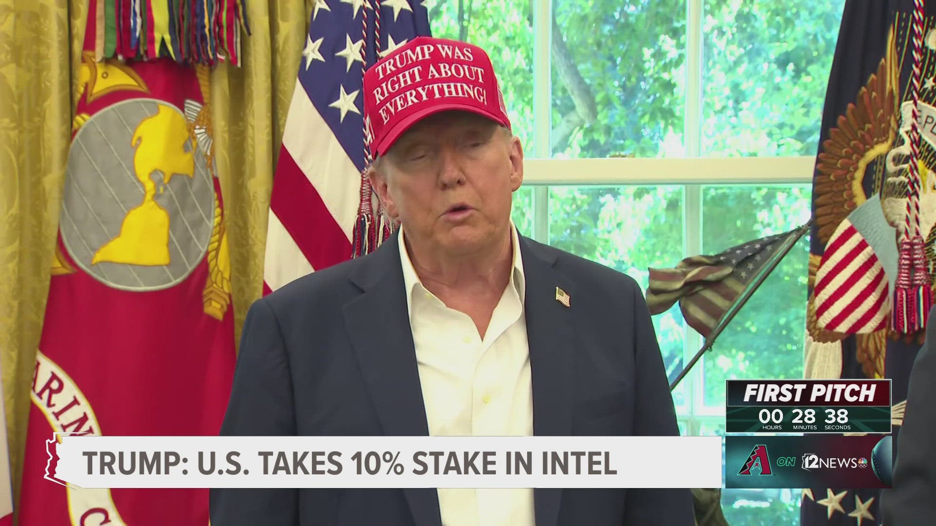Trump announced Friday that the United States will purchase a 10% share in Intel stock, making the country the largest single investor in the company.