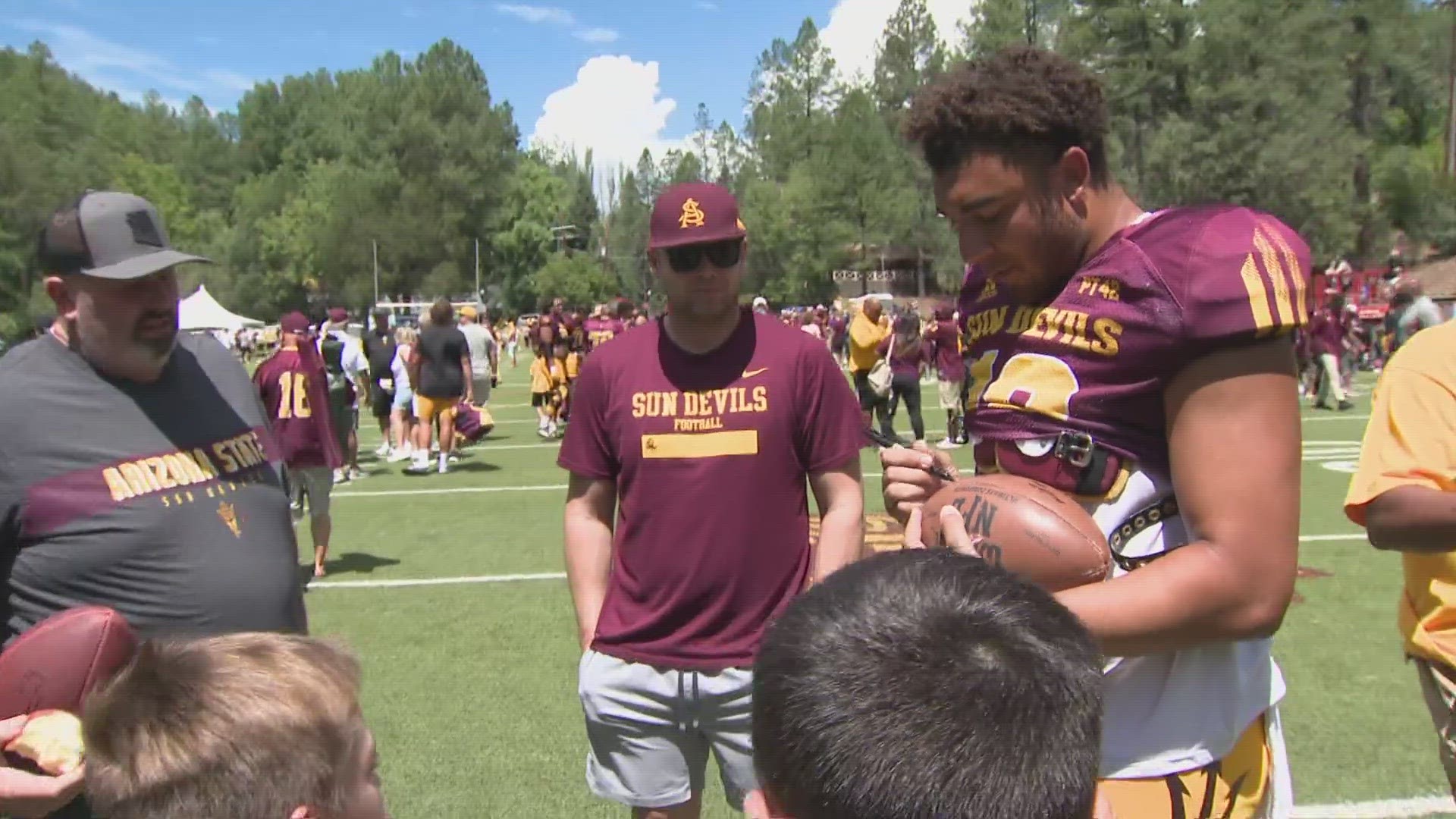 First-year head coach Kenny Dillingham brought the tradition back with a four-day stay at Camp Tontozona.