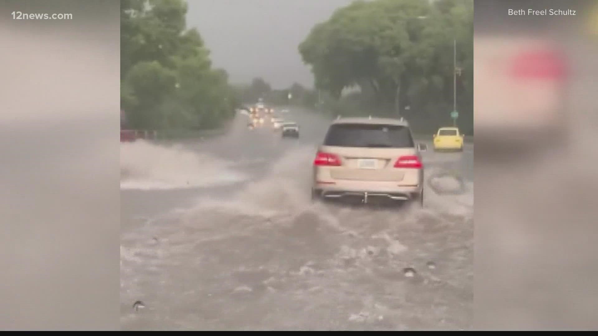 Prescott community catches no break from monsoon rain | 12news.com