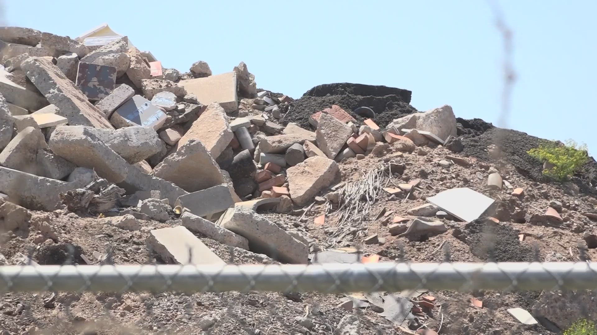 Until construction begins, what's accumulated in the landfill for the last several decades remains a mystery.