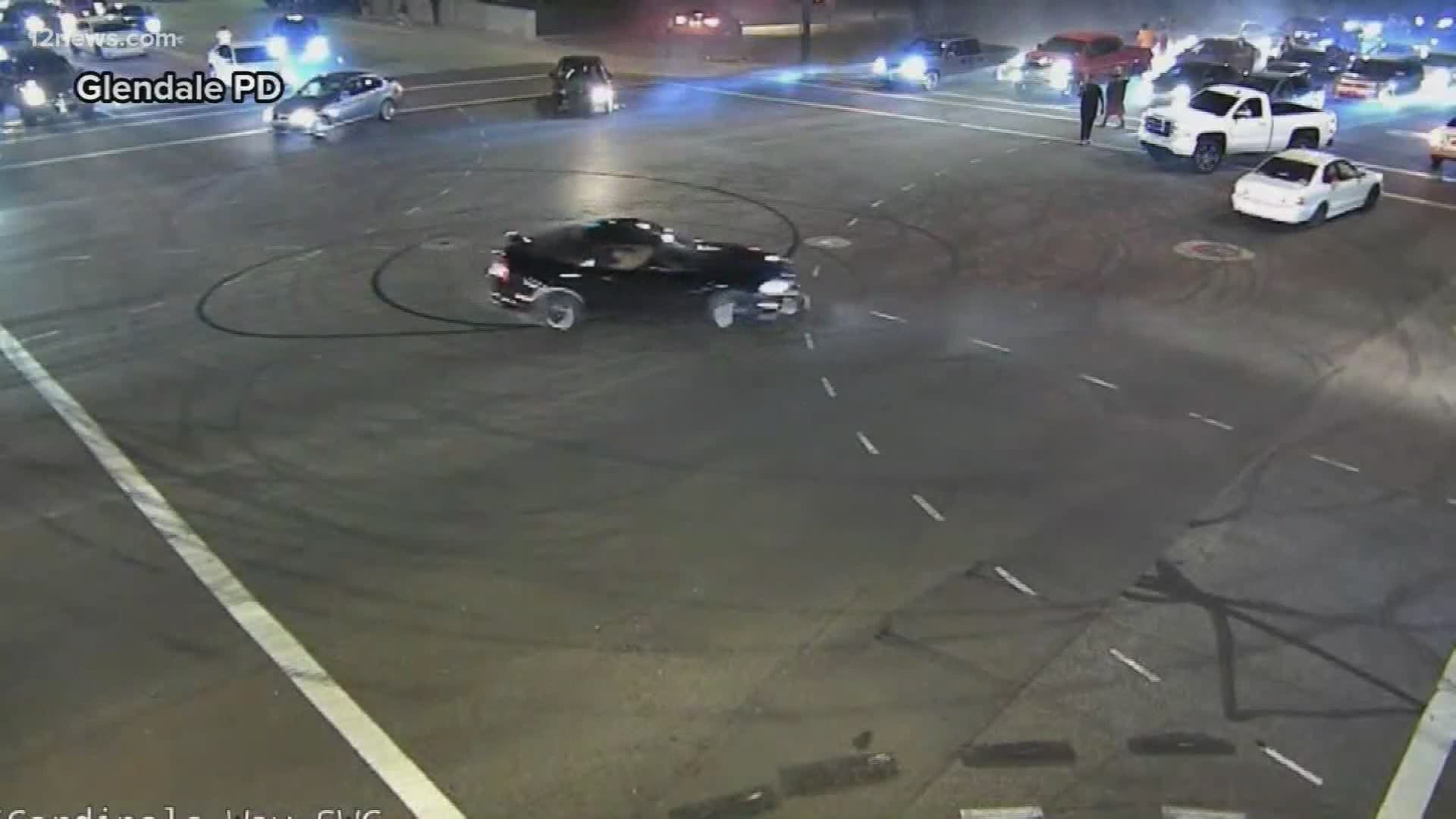 A surge in street racing in Glendale is causing the Glendale Police Department to a crackdown. The department says its made between 30 and 40 arrests.