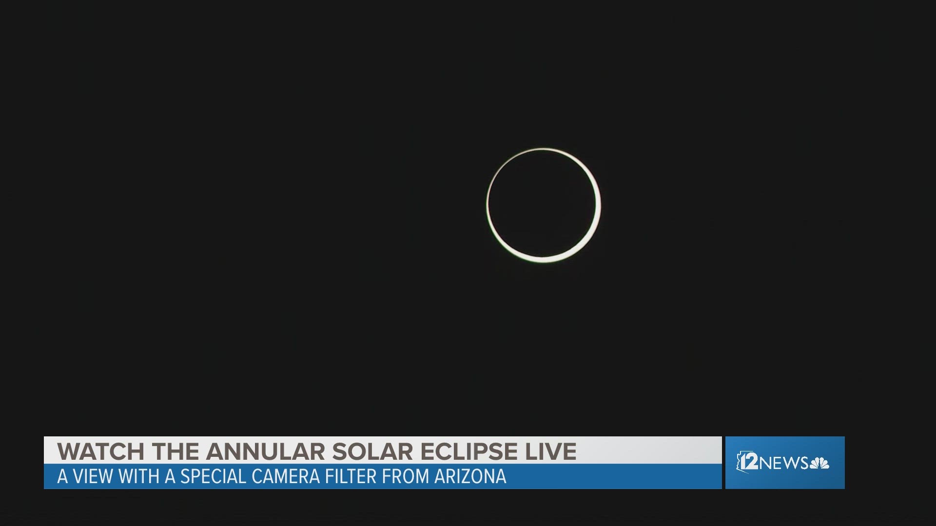 Replay watch the 'Ring of Fire' solar eclipse 2023 from Arizona