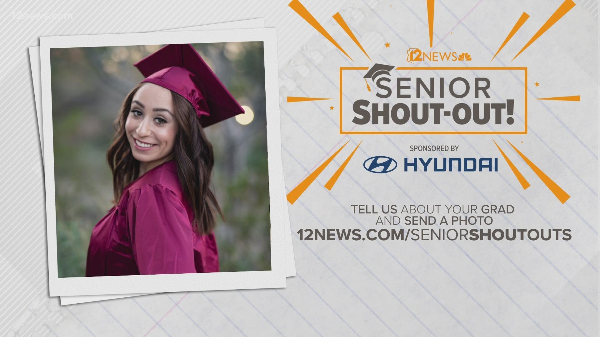 12 News is helping celebrate the Class of 2020 with senior shout-outs! Congrats to all the seniors graduating this year!