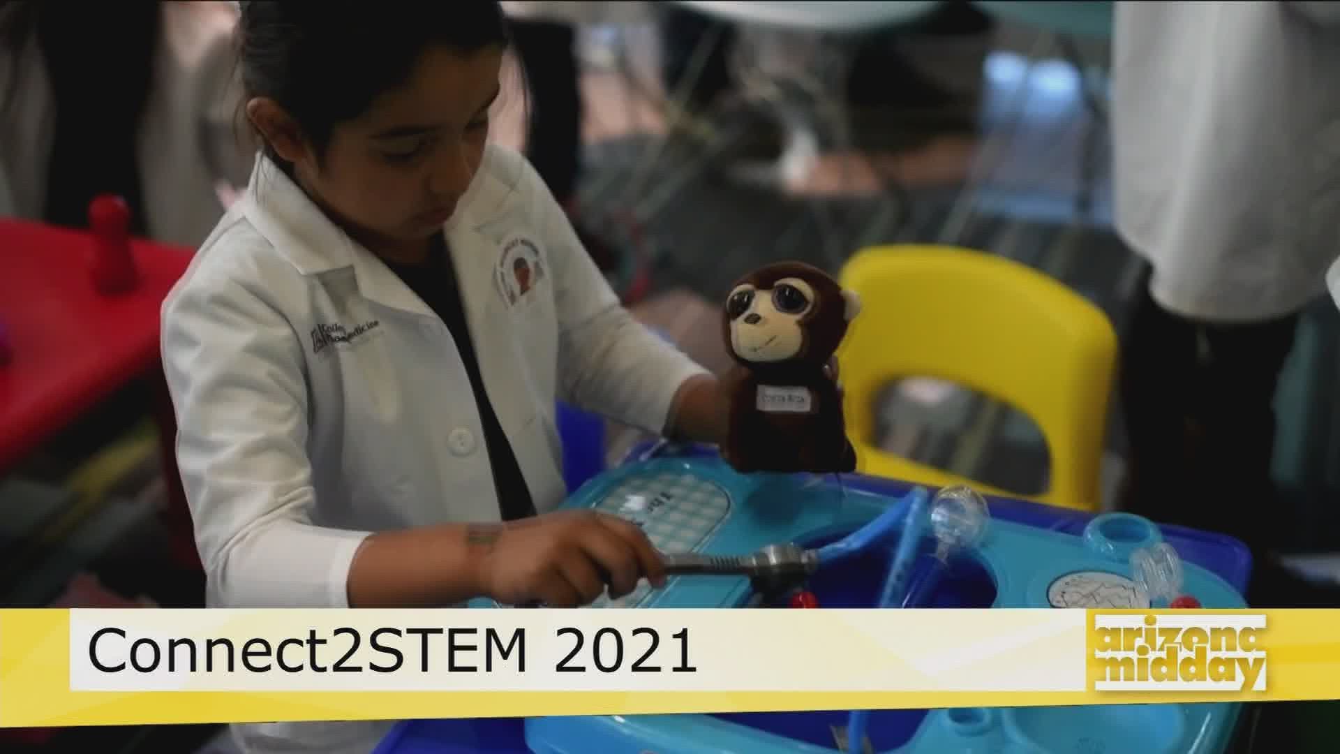 We find out how the kids can have fun with science, tech, engineering and more as this year's Connect2STEM goes virtual