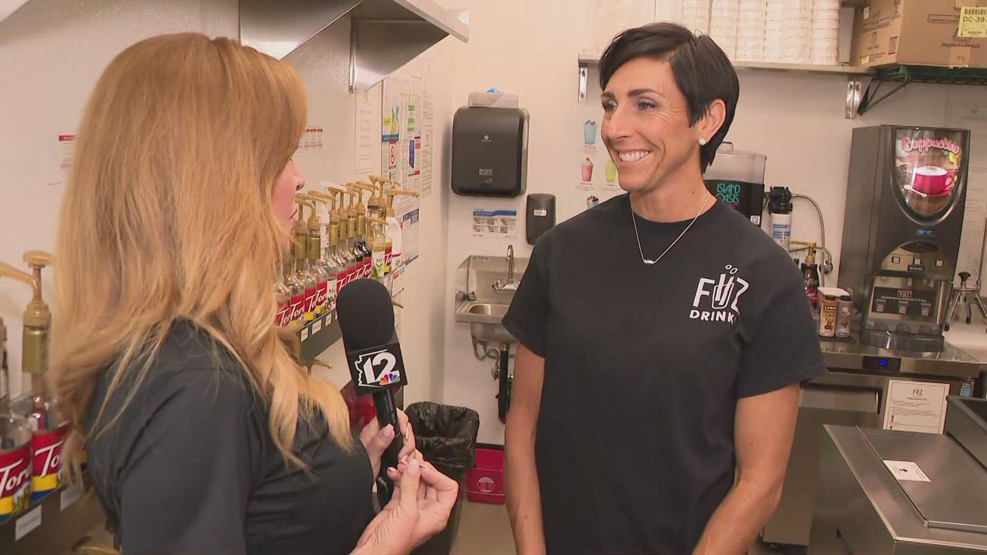Fiiz Drinks soda shop is having its grand opening in the East Valley this weekend. Ginger Jeffries has the details.
