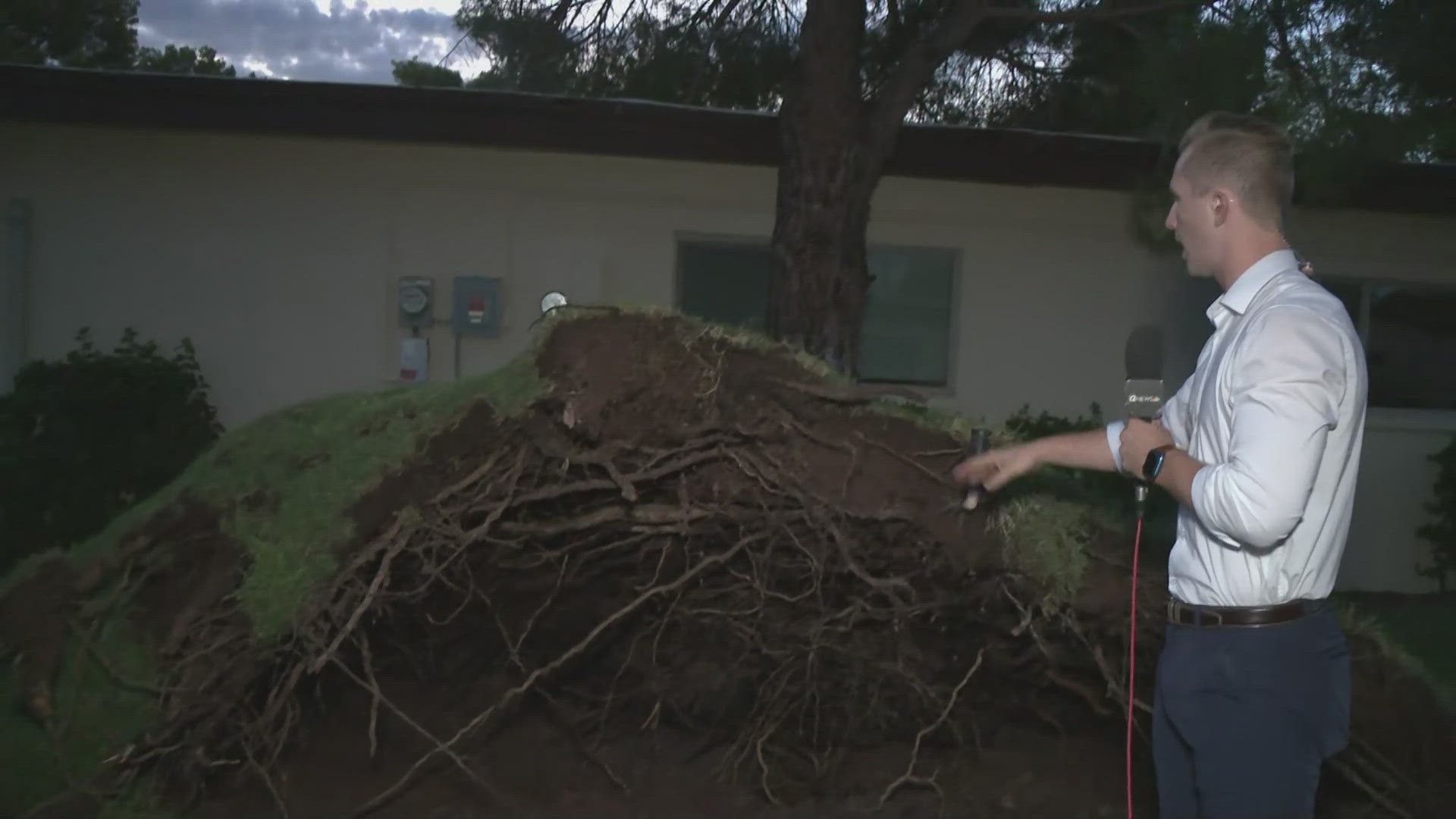 Parts of Scottsdale are cleaning up Friday morning after monsoon storms moved through yesterday.