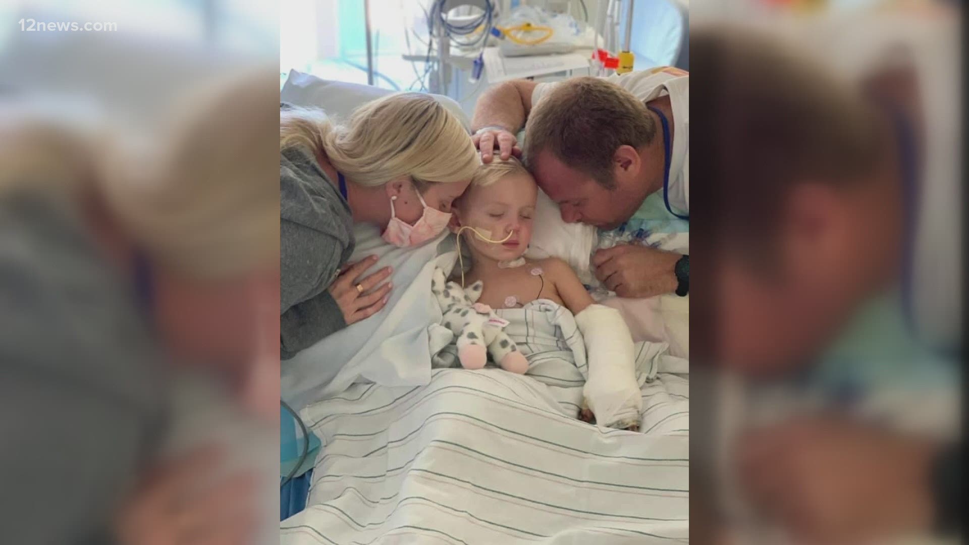 An Arizona family's vacation in San Diego turned into a medical nightmare. A scrape on 3-year-old Beauden's got infected forcing doctors to amputate both of his legs