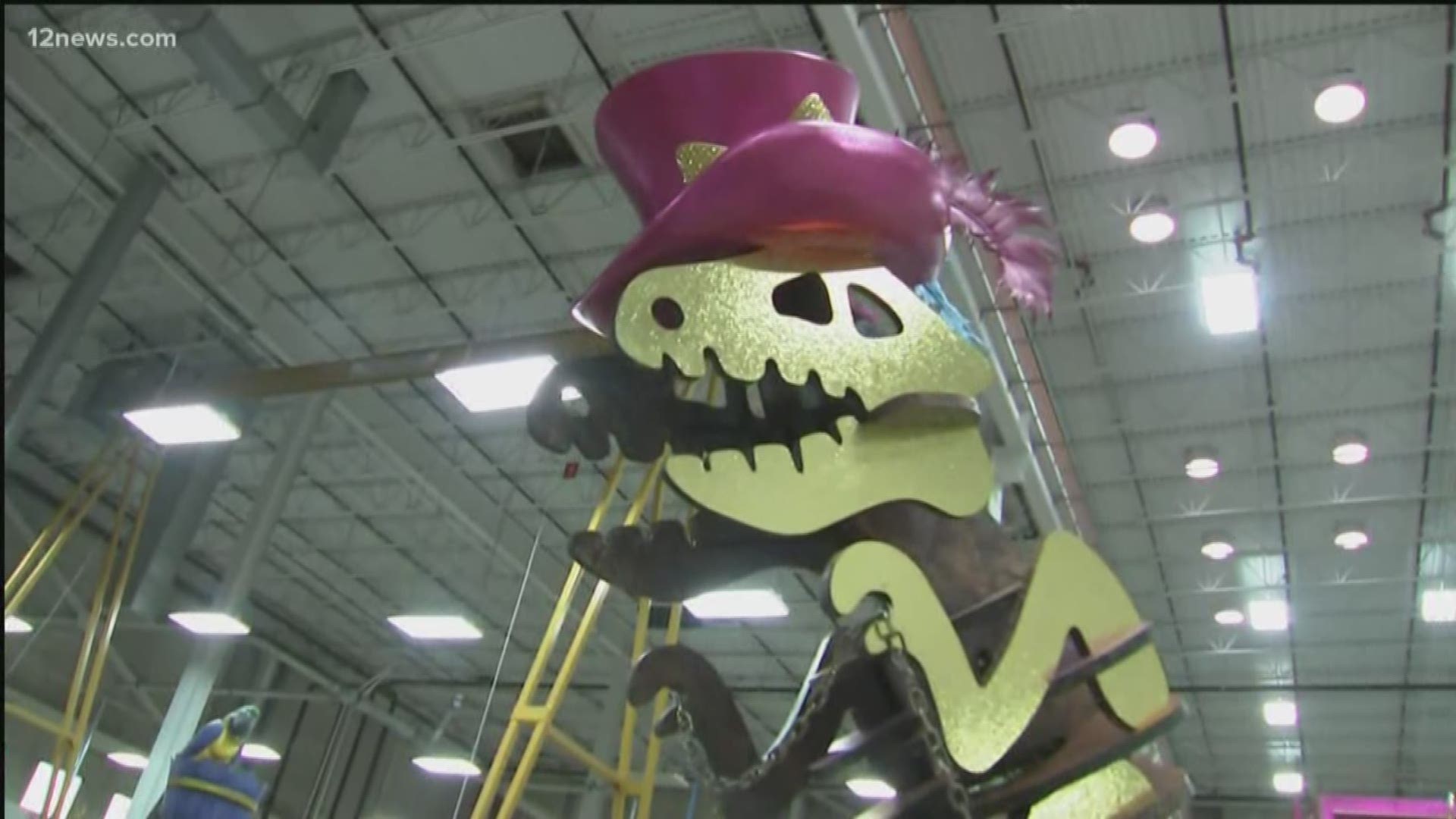 Watching the Macy's Thanksgiving Day Parade is one of the holiday's longest traditions and we take you behind the scenes to check out this year's newest floats.