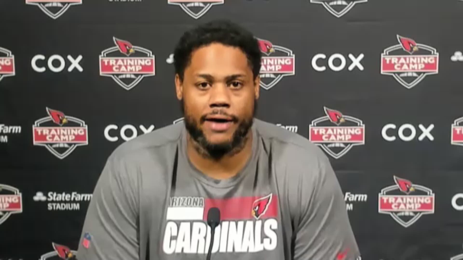 The Arizona Cardinals Red and White practice is an annual tradition, but to some, it was another opportunity to clear their mind.