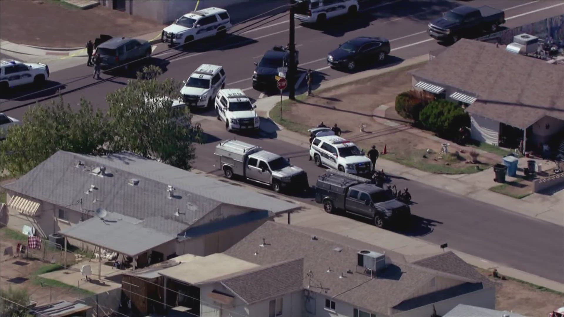 Phoenix police are investigating a shooting reported in a neighborhood near 30th Avenue and Aster Drive.