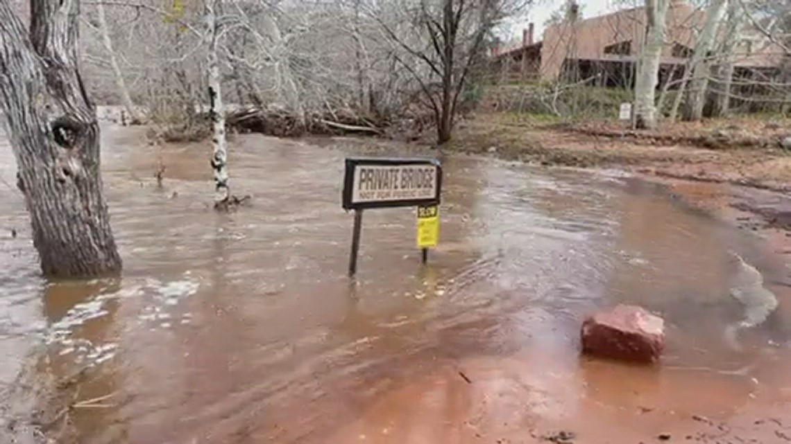 Flooding at Oak Creek