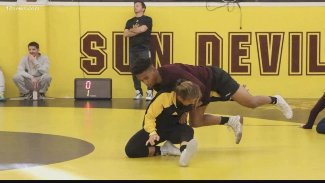 ASU's only female wrestler breaking down barriers and opening doors for other women
