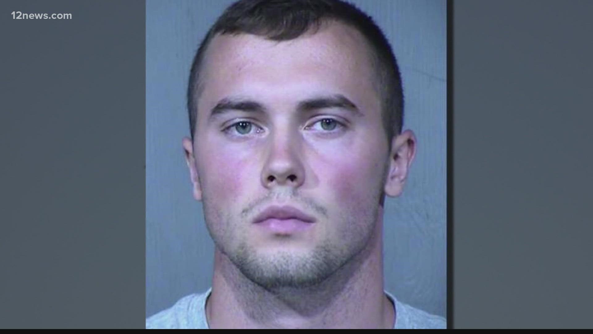 Mark Gooch, an Air Force airman convicted of kidnapping and killing a Mennonite woman, was sentenced to natural life in prison in an Arizona courtroom.