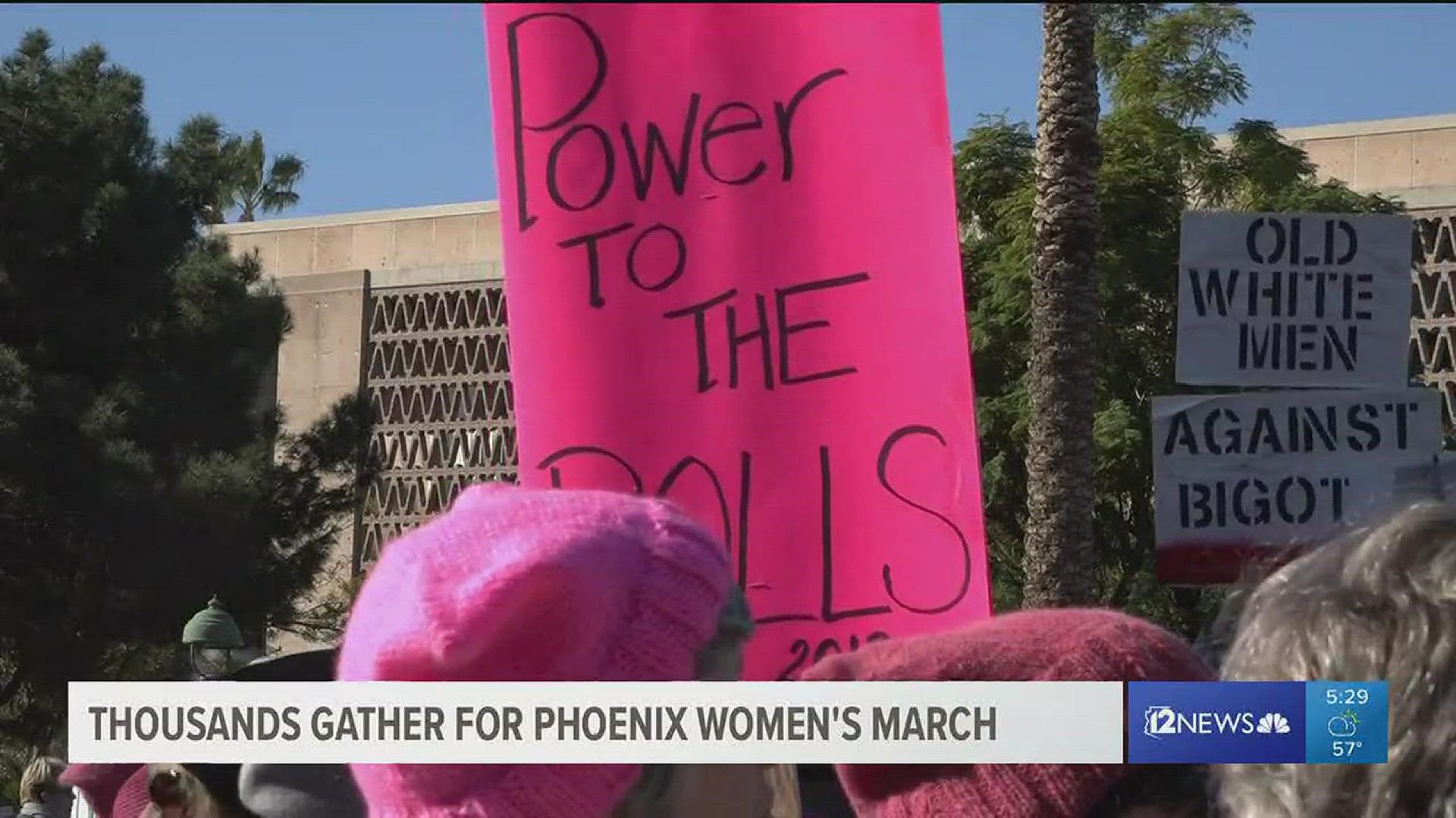 Thousands marched for equality and justice for all across Arizona this weekend.