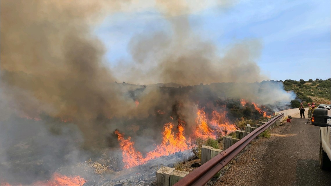 Bush Fire burning 193,455 acres in central Arizona is 98