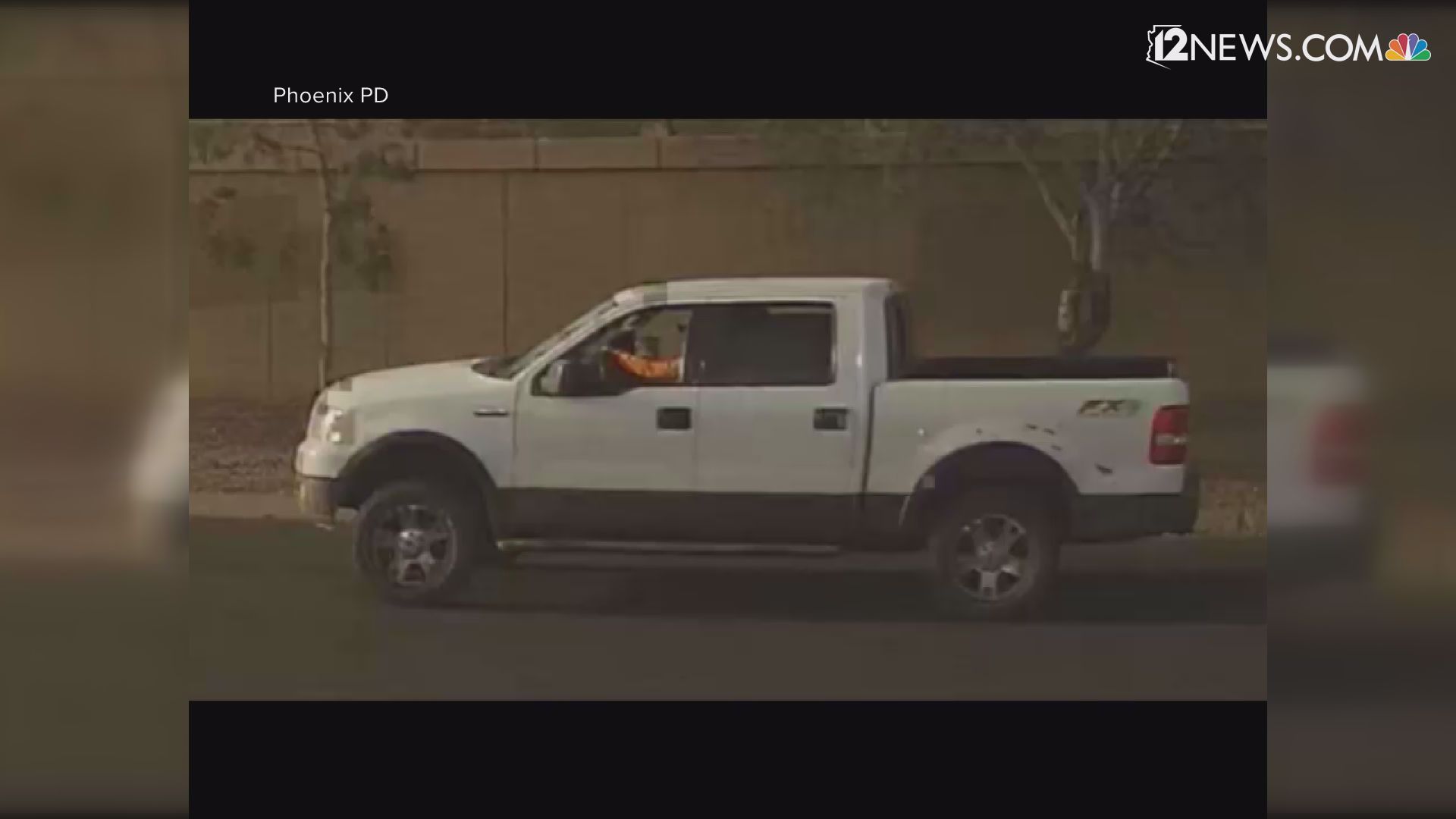 A 10-year-old girl who was shot Wednesday has died and the suspect is still on the loose, Phoenix police said Thursday. Police said a white four-door Ford F-150 pickup truck closely followed the girl's family as they drove home. The driver of the pickup truck fired several shots at their vehicle after they pulled into the driveway, according to police.