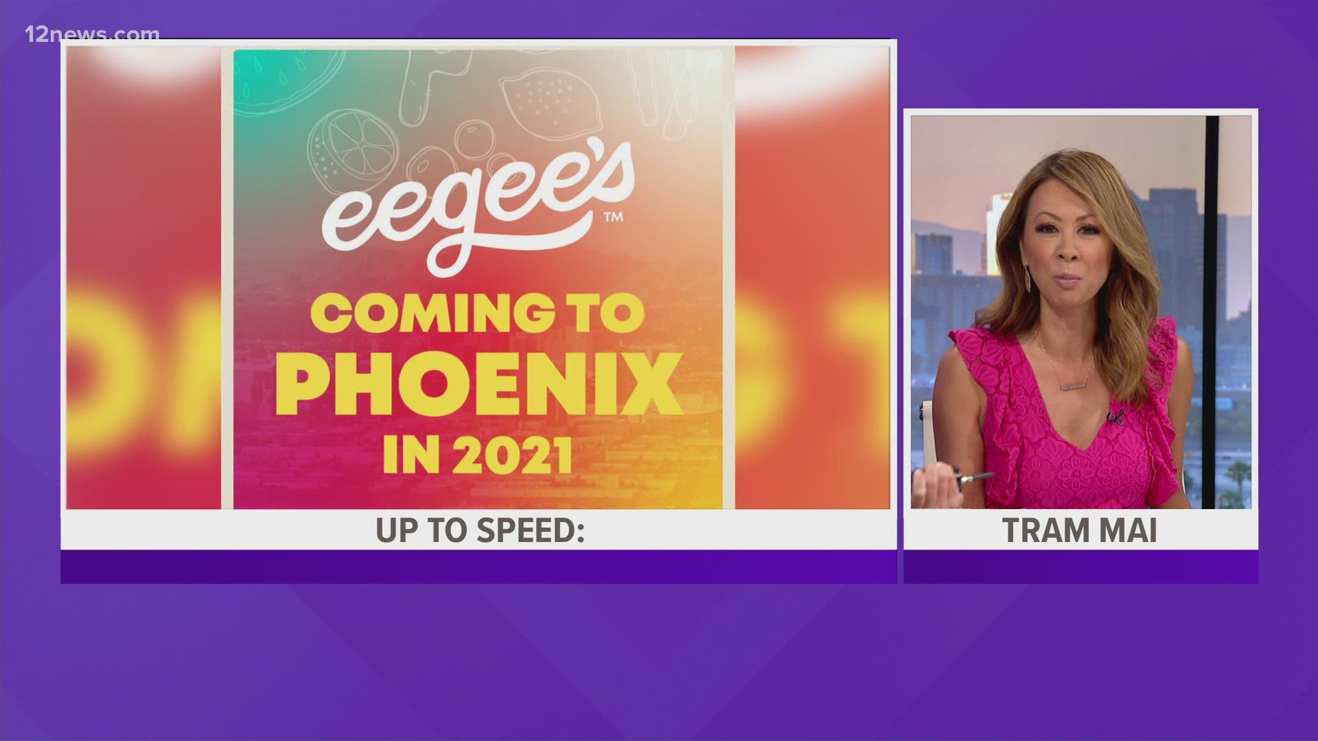 Southern Arizona favorite Eegee's announced plans to open restaurants in the Phoenix area. Get up to speed with the news across Arizona.