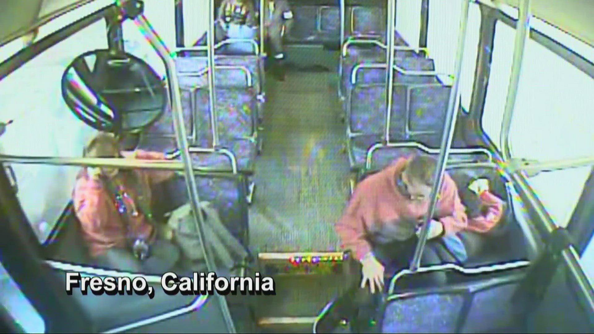 Bus camera shows E Cigarette explosion