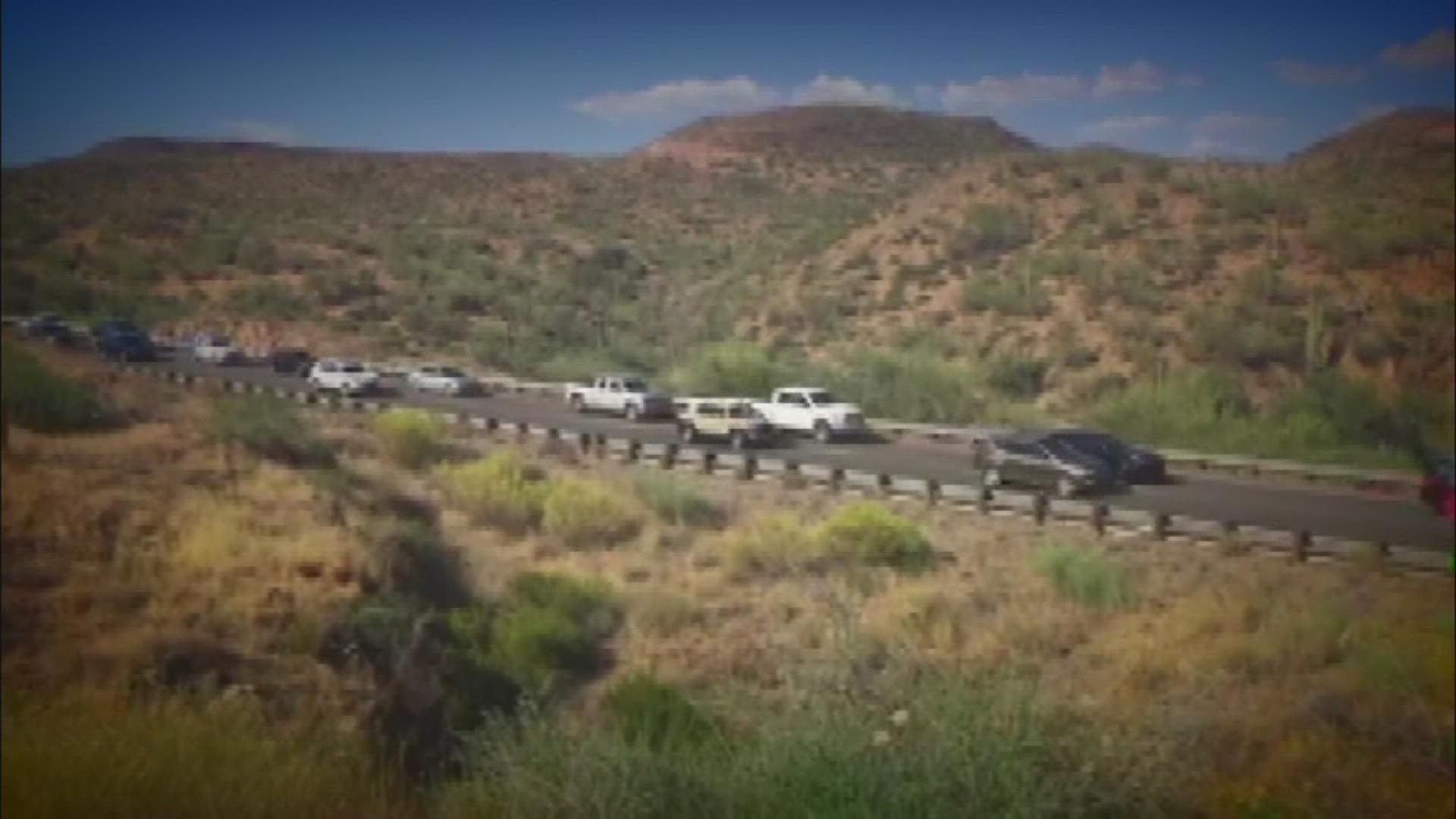 A 23-mile section of Interstate 17 is in the process of being widened to relieve some of the traffic congestion observed between Phoenix and Flagstaff.
