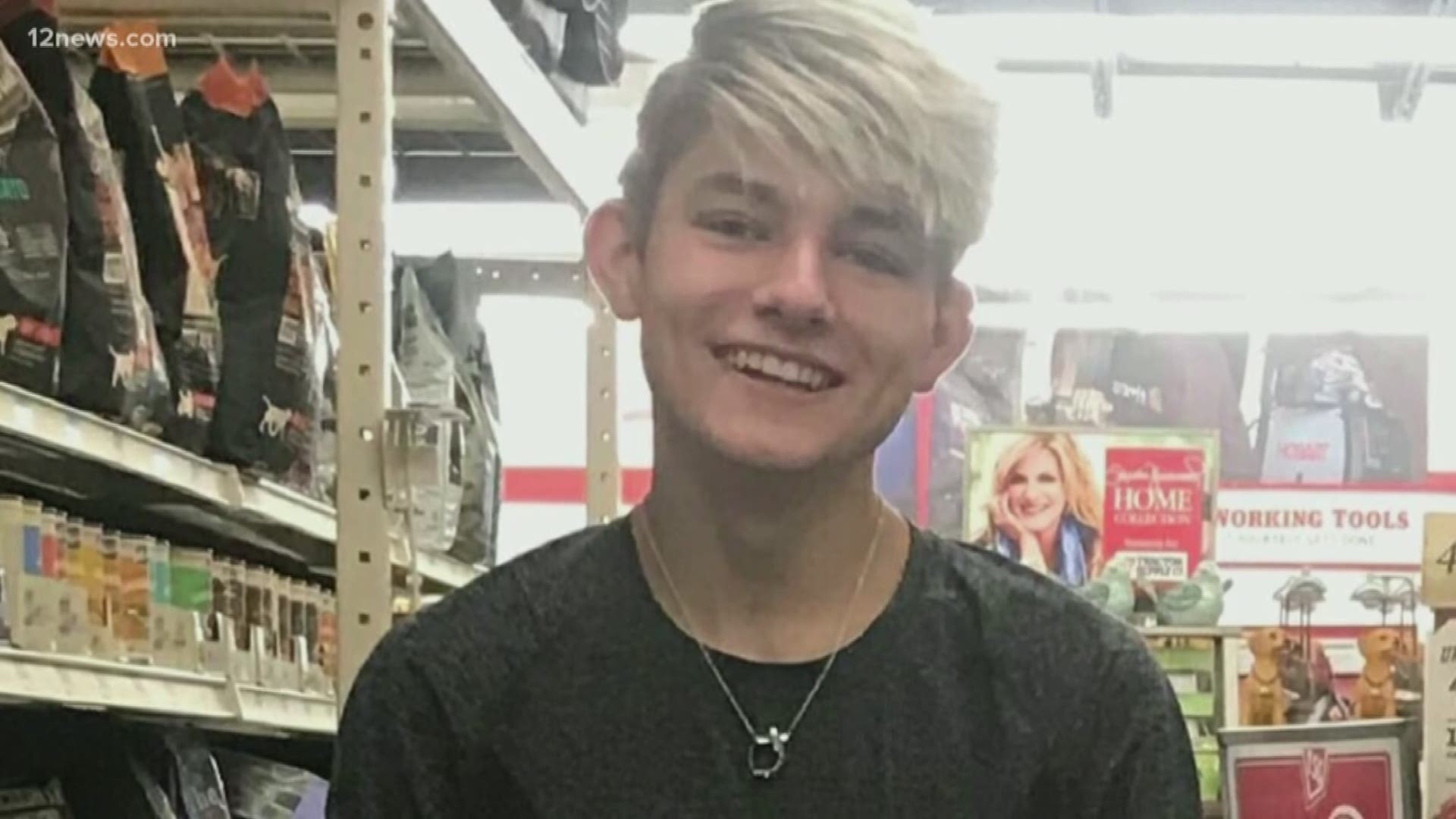 Weston Ayers was on his skateboard going home from school when he was struck by a driver's side-view mirror. Weston's girlfriend speaks to 12 News about what a kindhearted boy he was.